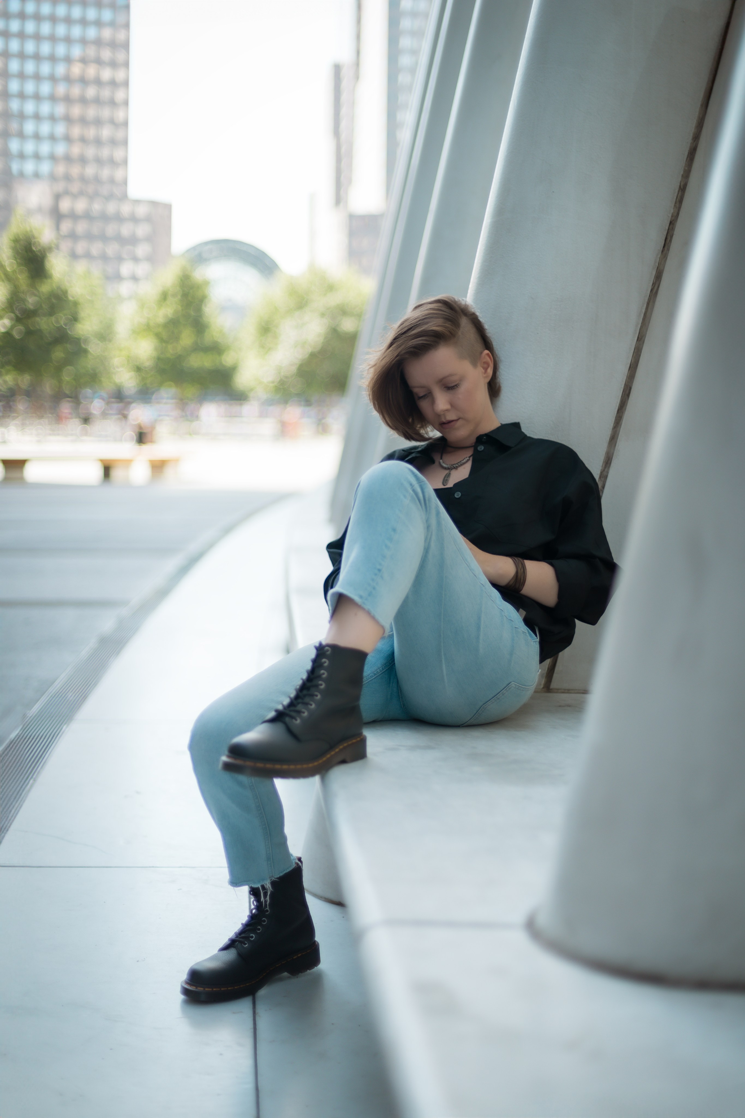 Городская съёмка. Всемирно-торговый центр. Манхэттенский мост. Фотограф в Нью Йорке