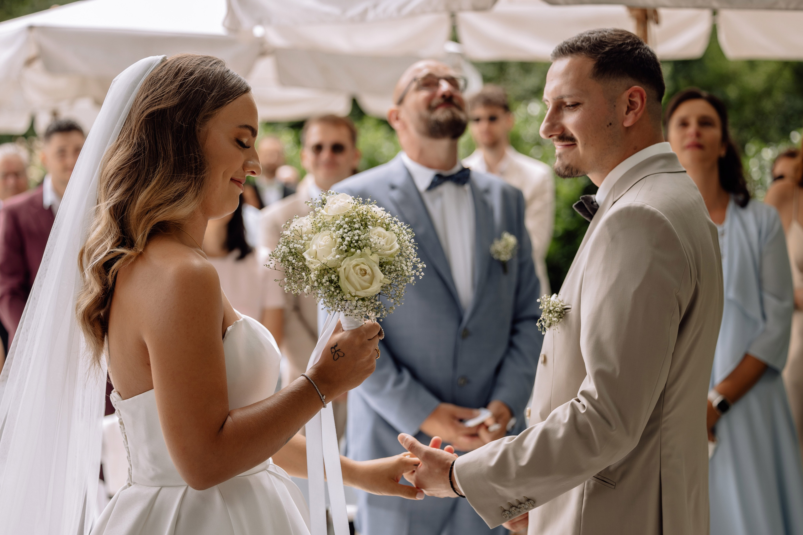 Hochzeit in der Birkenheide (Geisenfeld). Hochzeitsfotograf München Taufe Familienfotograf Tanja Mauke