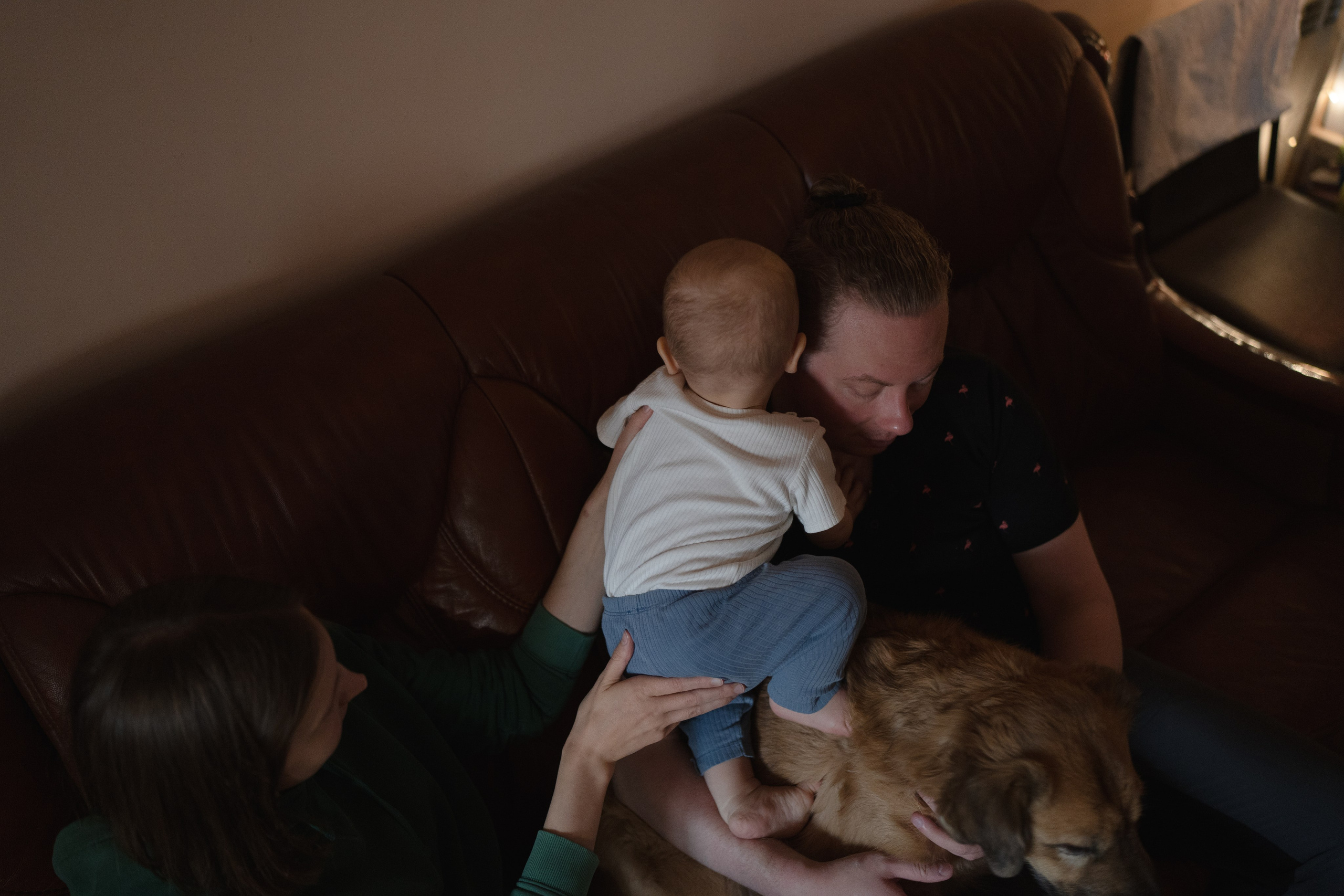 Alena, Vlad and their son Lev. Main