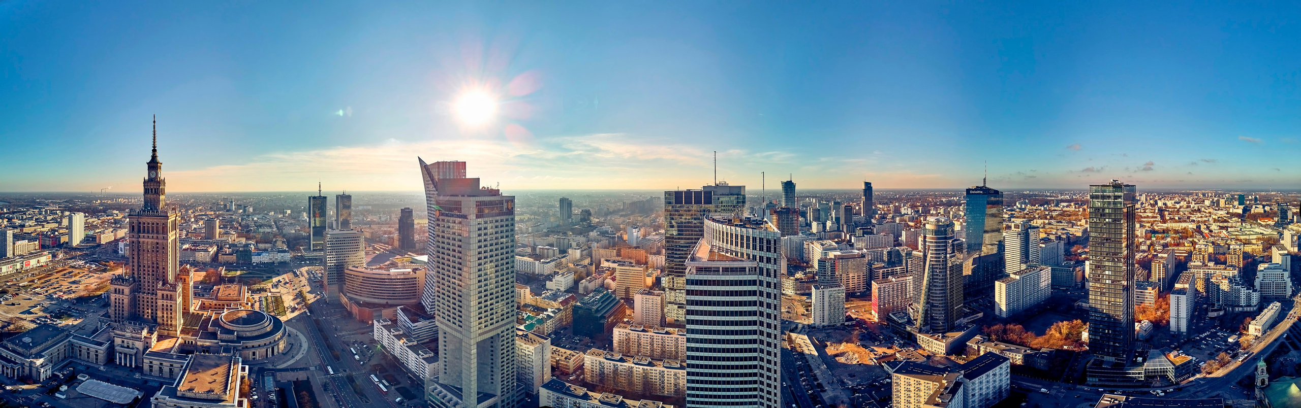 Lotnicza dronowa fotografia Warszawy - Miasto widziane z lotu ptaka. Андрей Шипилов — Фотография & Видеография