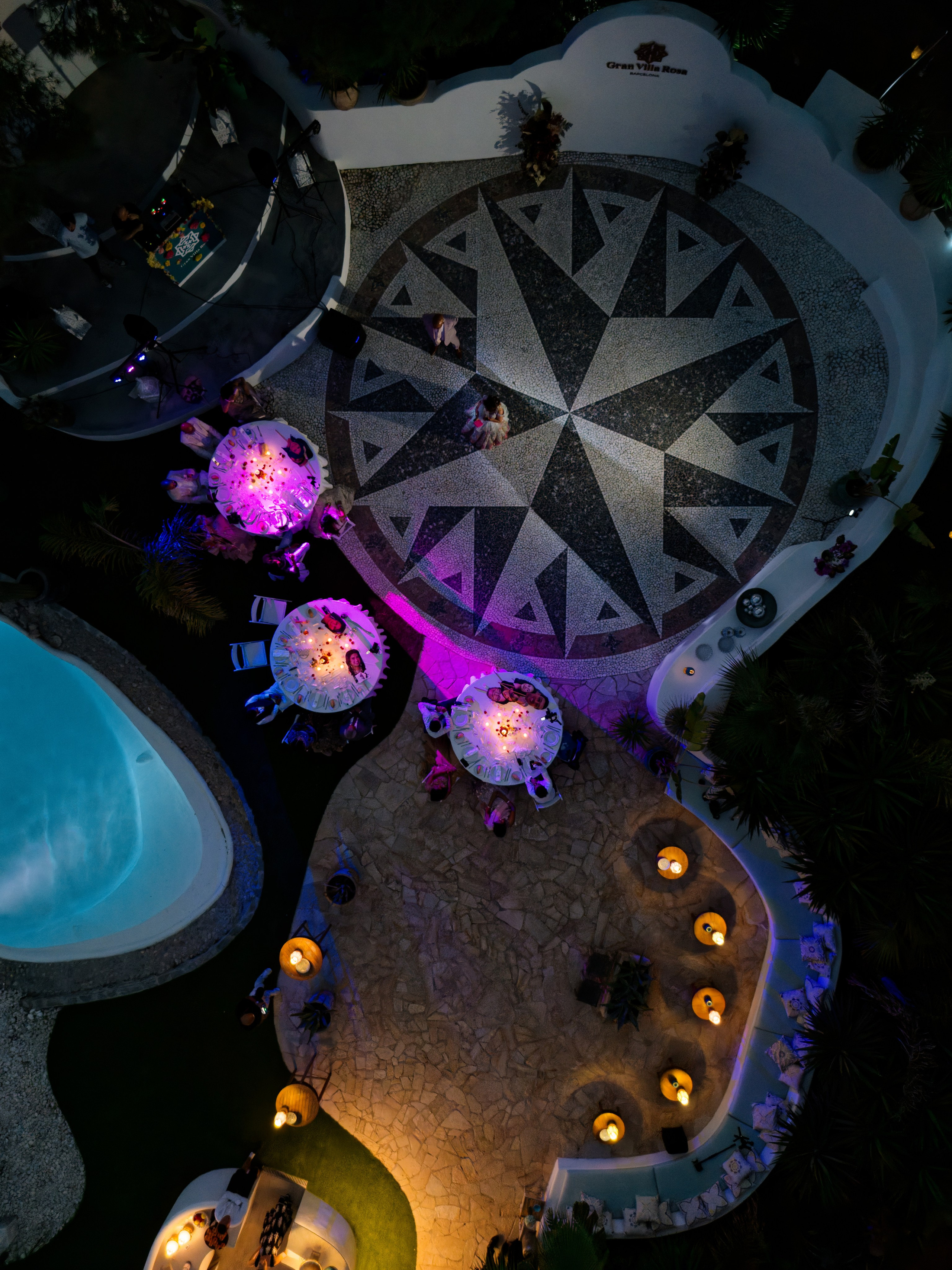 Indian wedding at Gran Villa Rosa, Barcelona