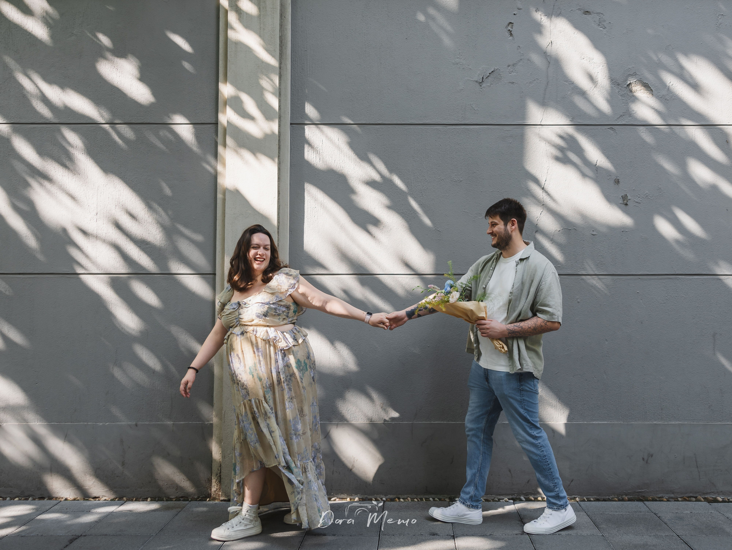 Shanghai Maternity Photographer | A Relaxed Pregnancy Session in the Former French Concession