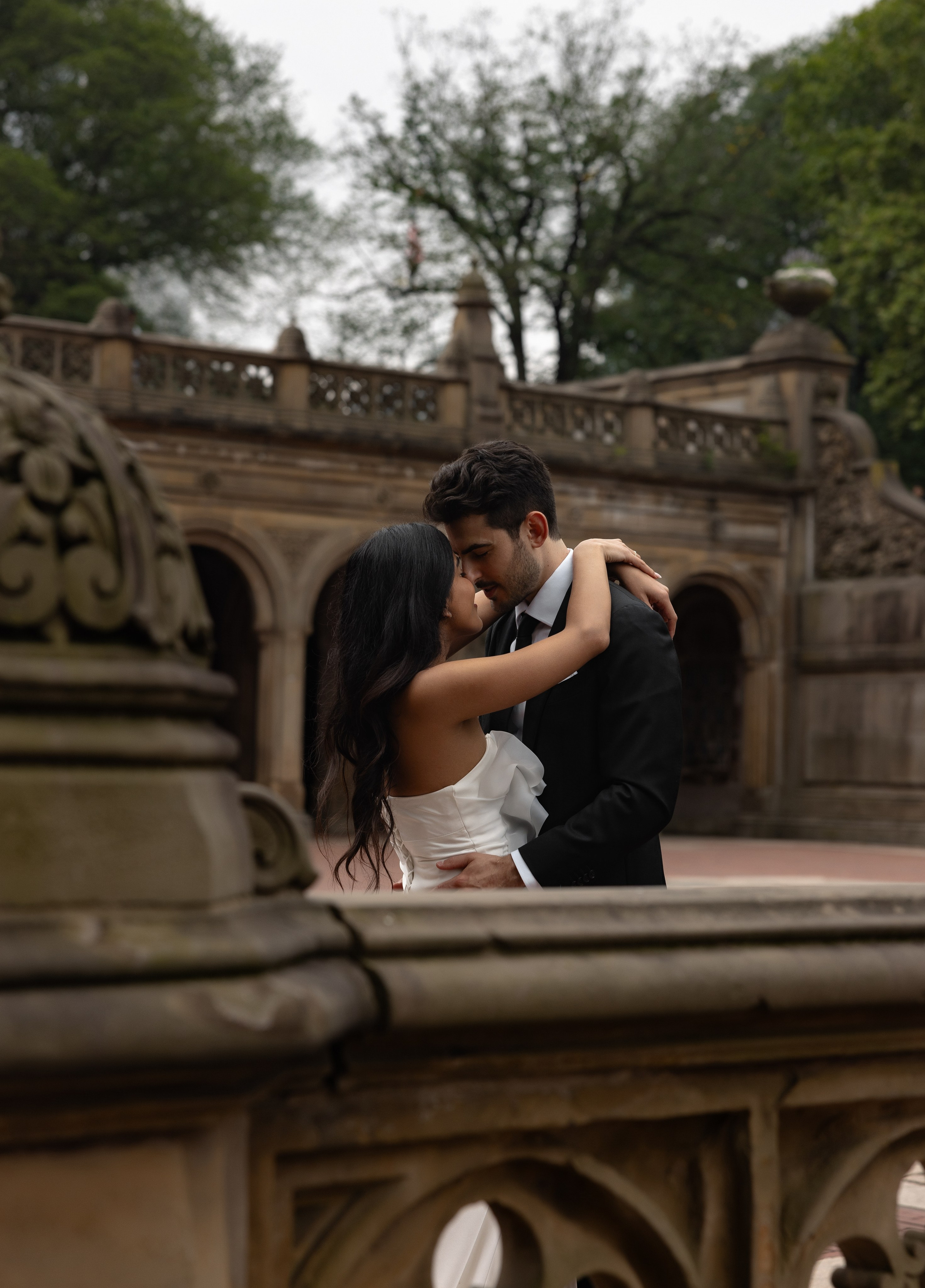 Engagement in Central Park. Photographer Anastasia Nagibina