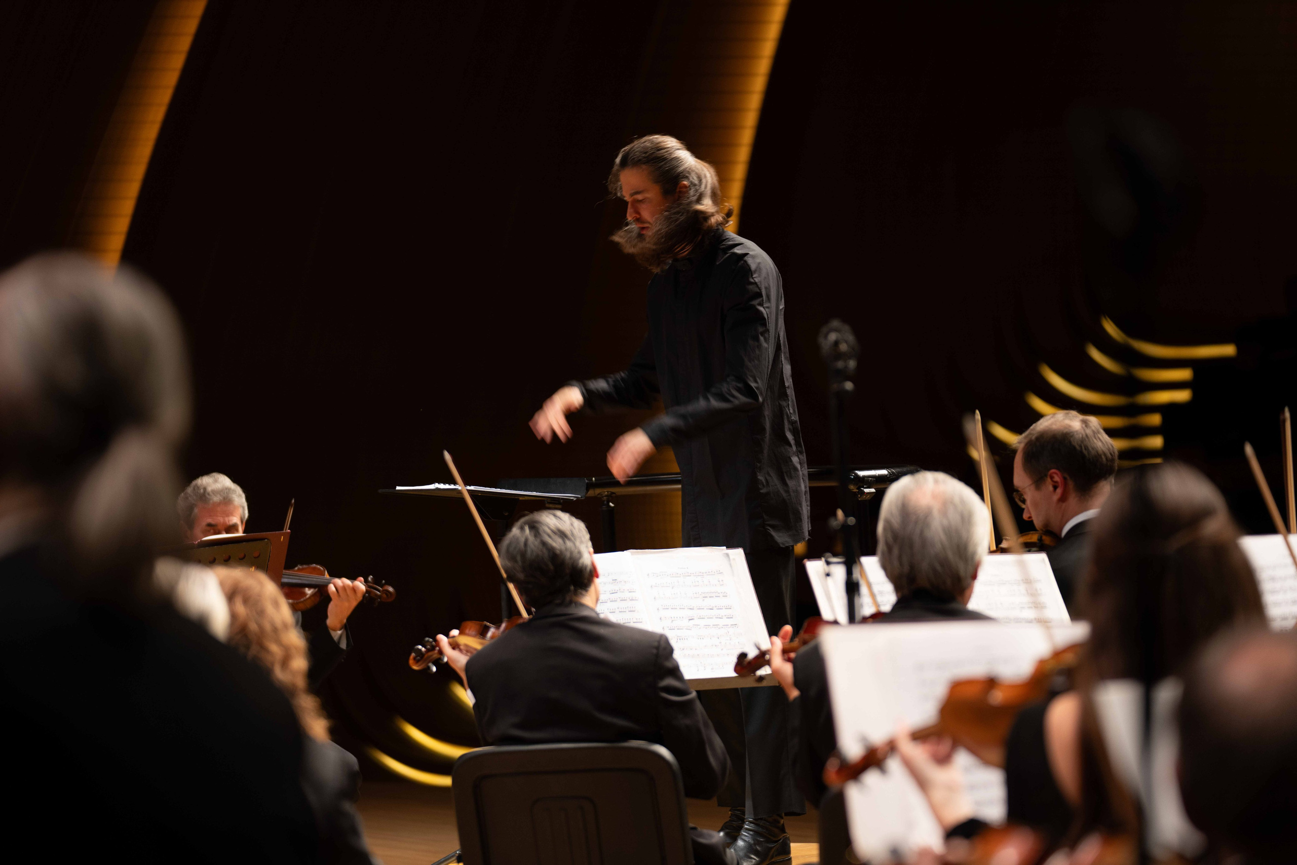 The Tchaikovsky Academic Grand Symphony Orchestra in Baku. Wedding&Event photographer Ismail Rzayev in Baku