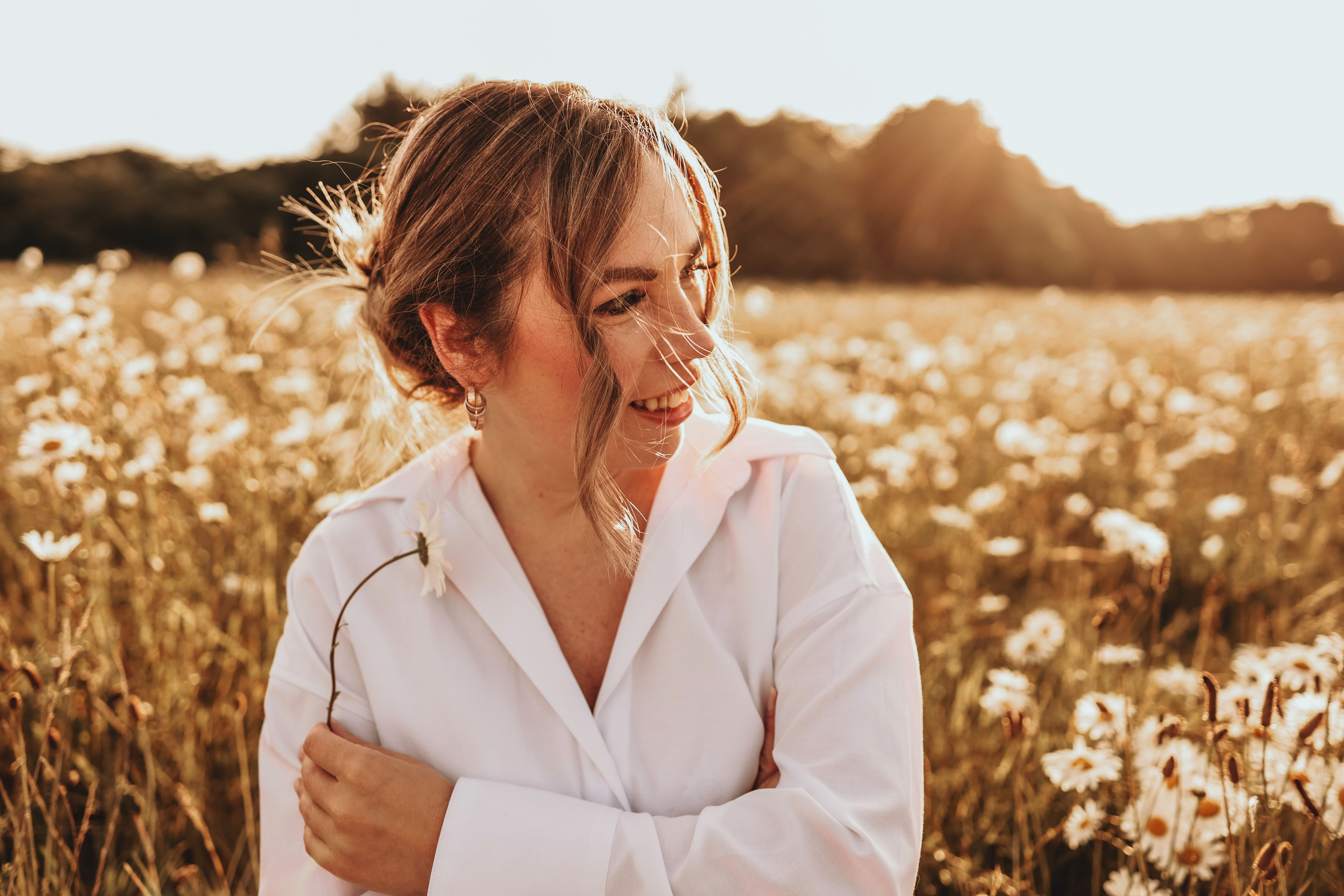 Daises. Photographer Co Dublin, Balbriggan — Agata Maliseva