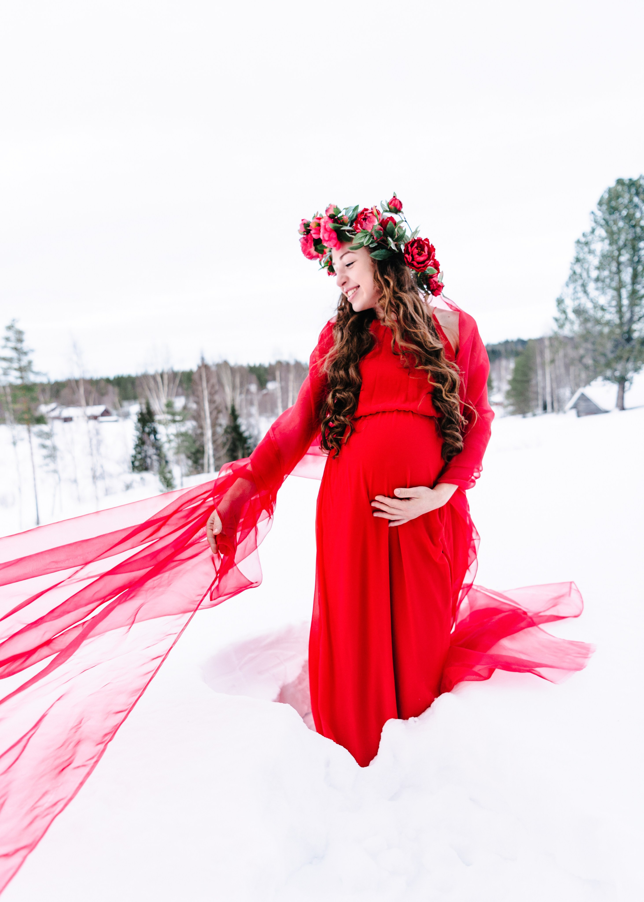 Gravidfotografering. Family and portrait photographer Natalja Biteniece