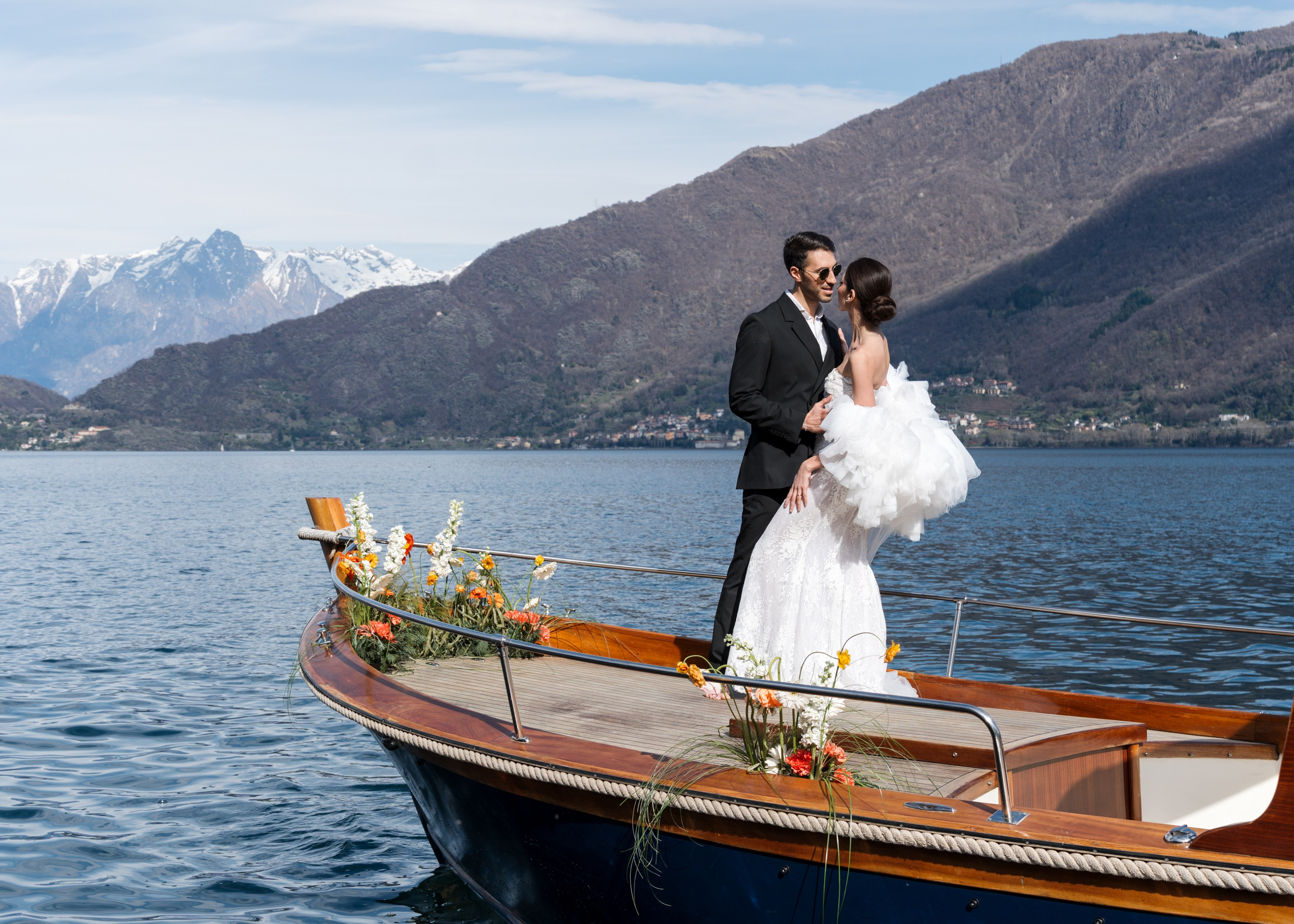 Sandra & Mario Lake Como Elopement. Proposal Photographer in Lake Como