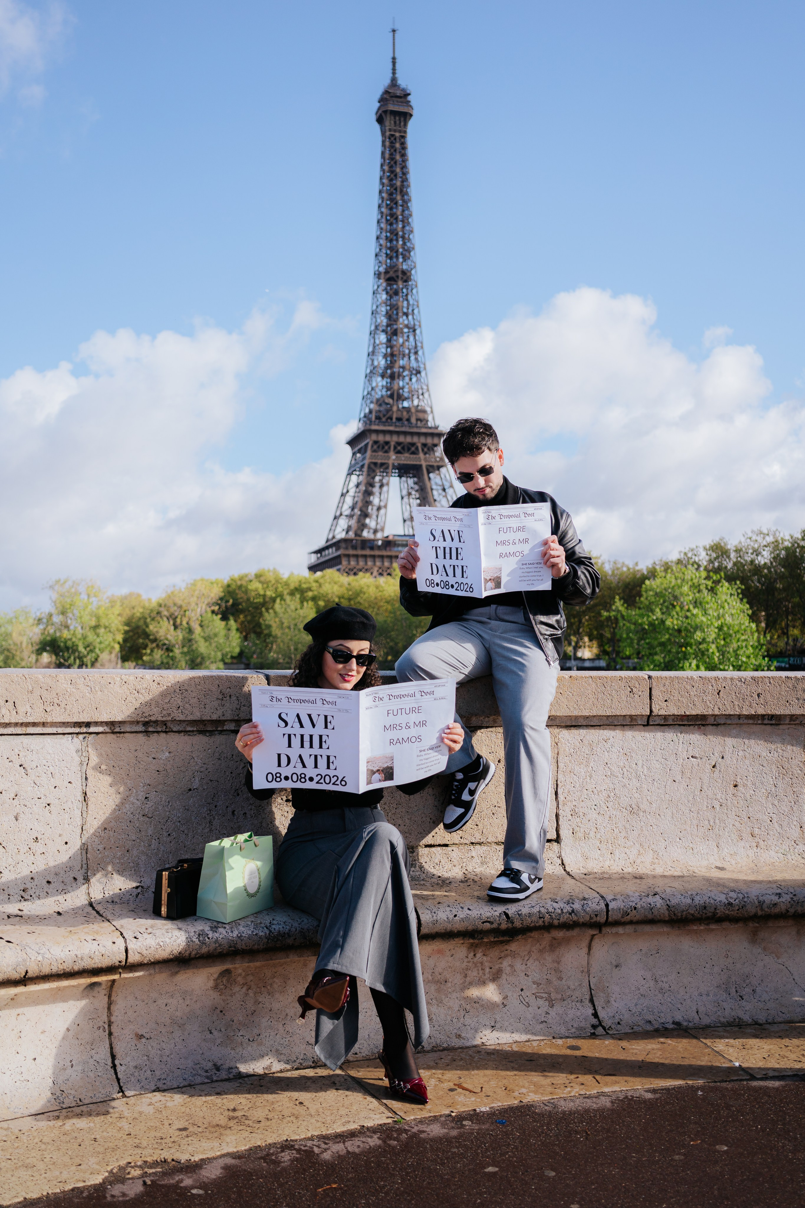 Nicole & Fábio — Paris. Davi Valente