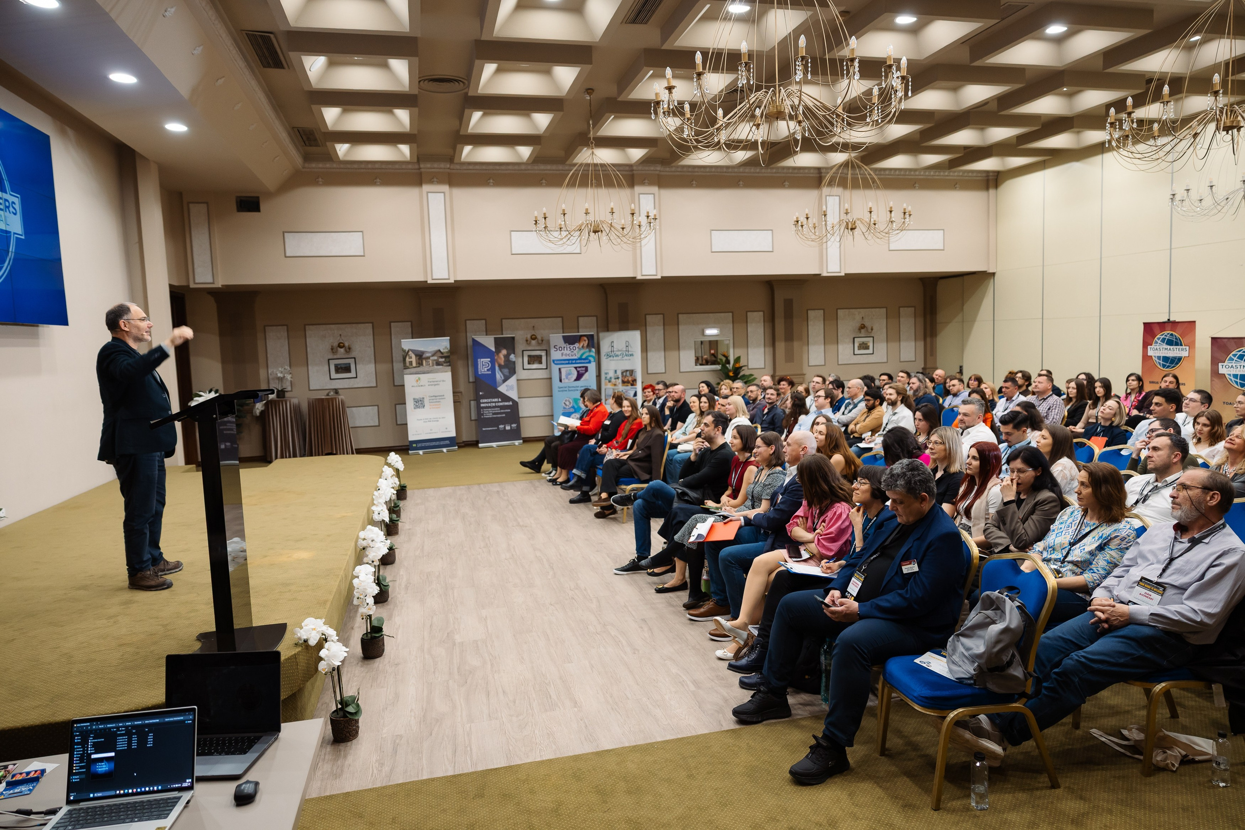 Toastmasters Conference. Marius Ciocan
