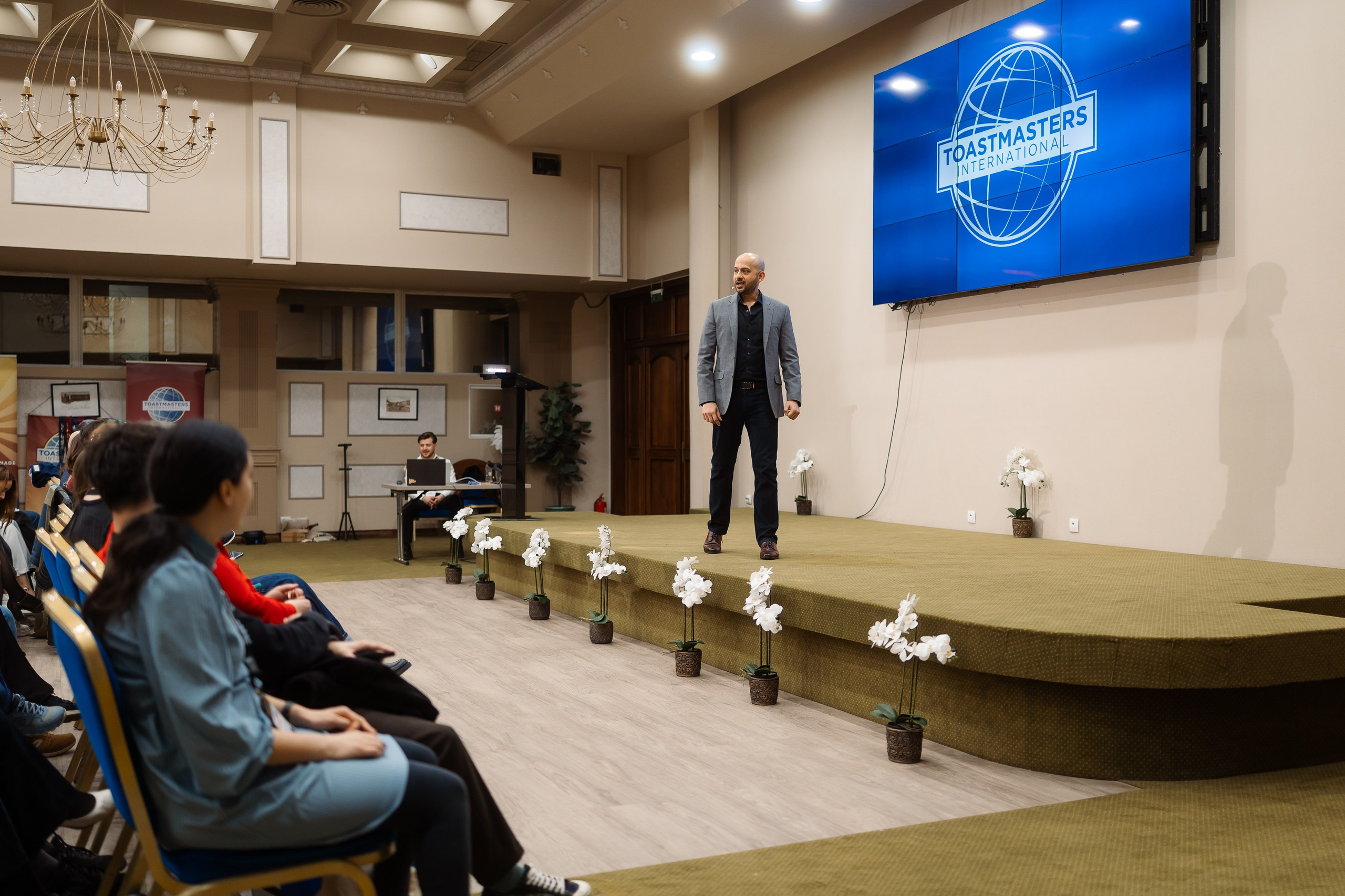 Toastmasters Conference. Marius Ciocan