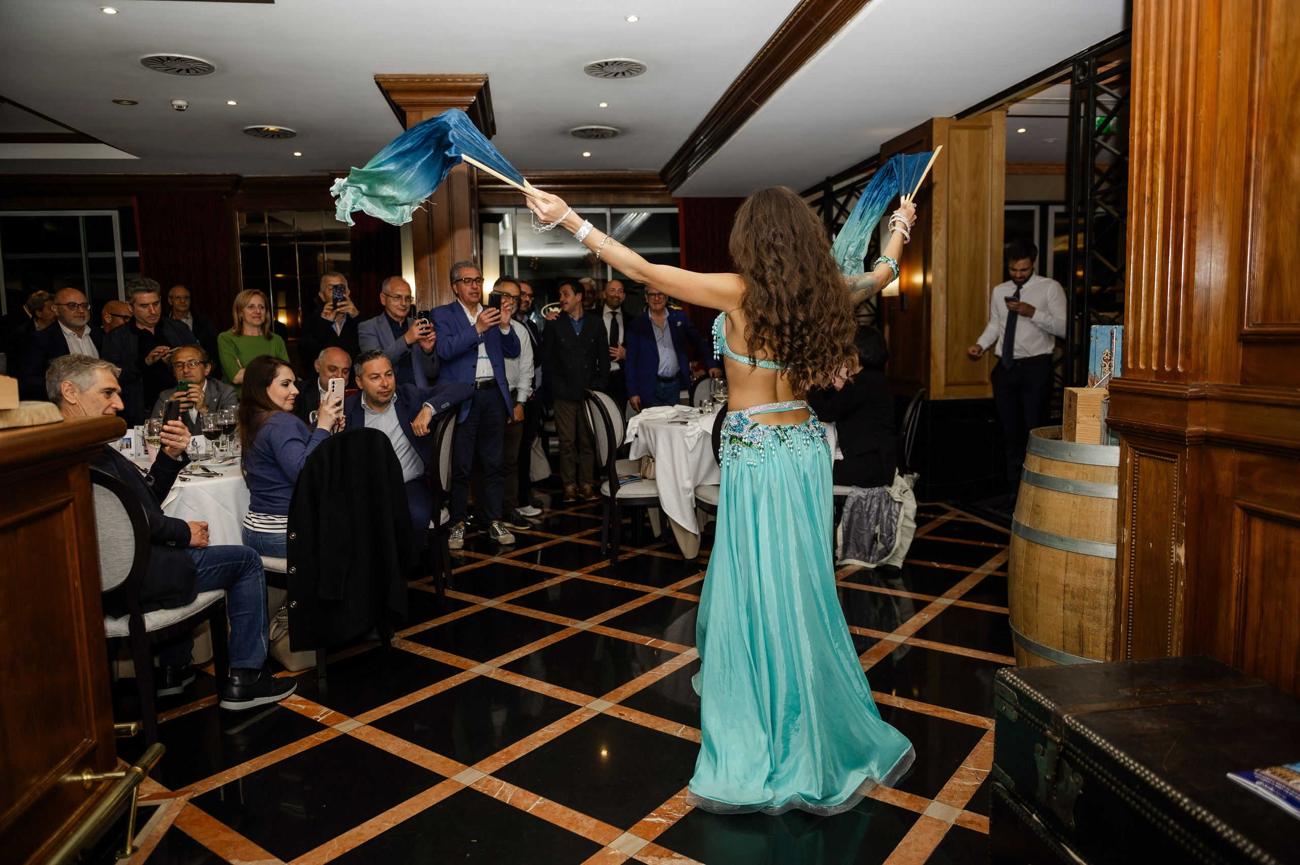 Corporate party at the restaurant — Pharma. Ваш фотограф в Лиссабоне — Анна Белова