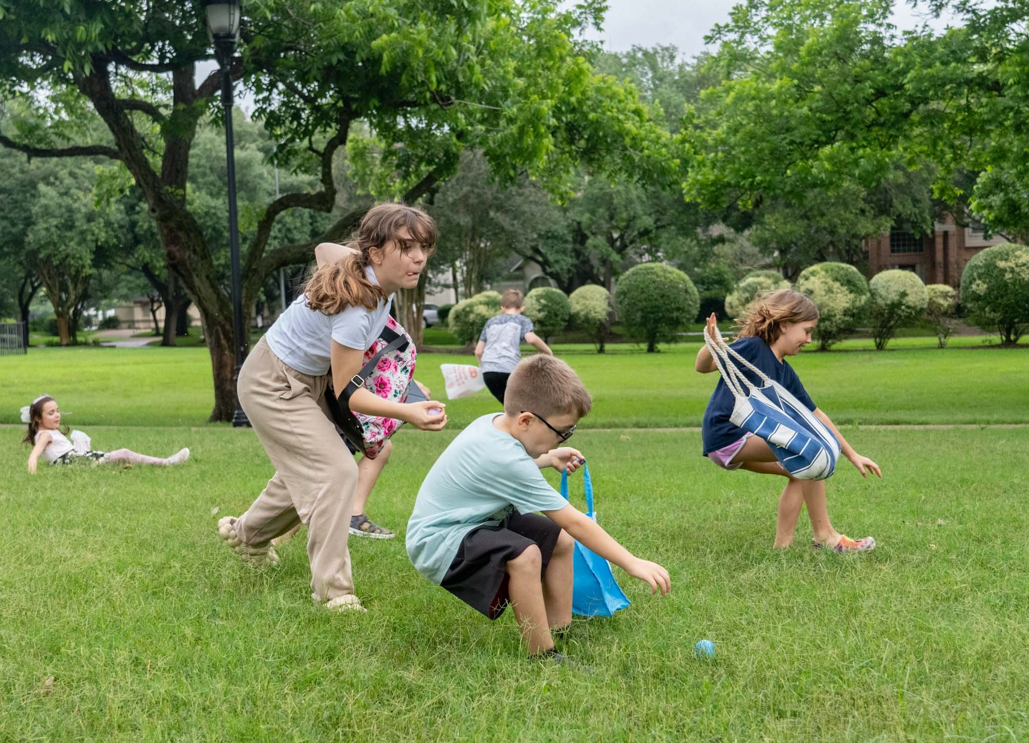 Easter picnic. Photographer Irina Kozhemyakina. Houston