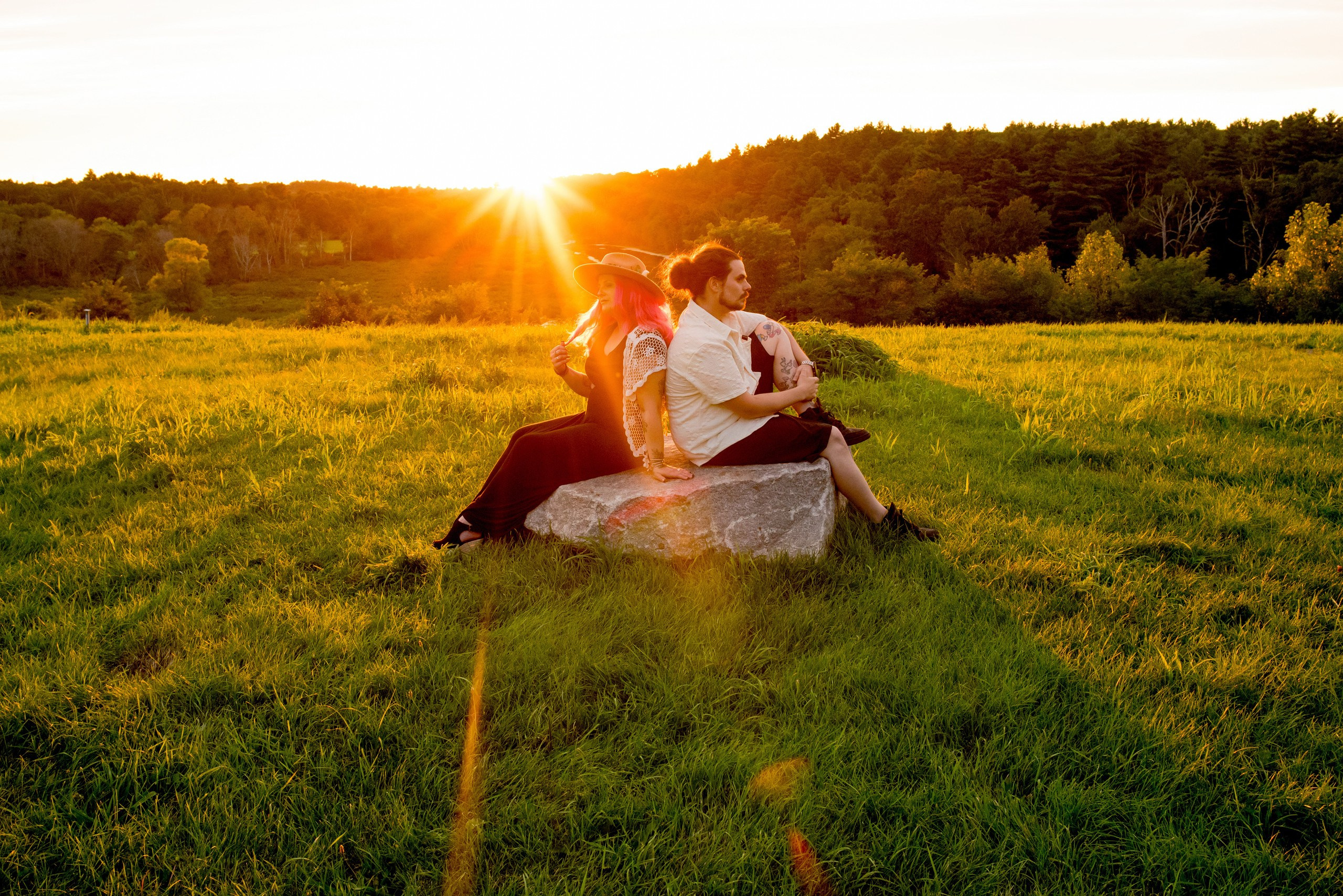 A blue Jeep, a Sunset, and a Love Story: Amanda & Sam’s Engagement Session in Medfield, MA. Wedding photographer in Orlando, Boston & New York Anderson Marques