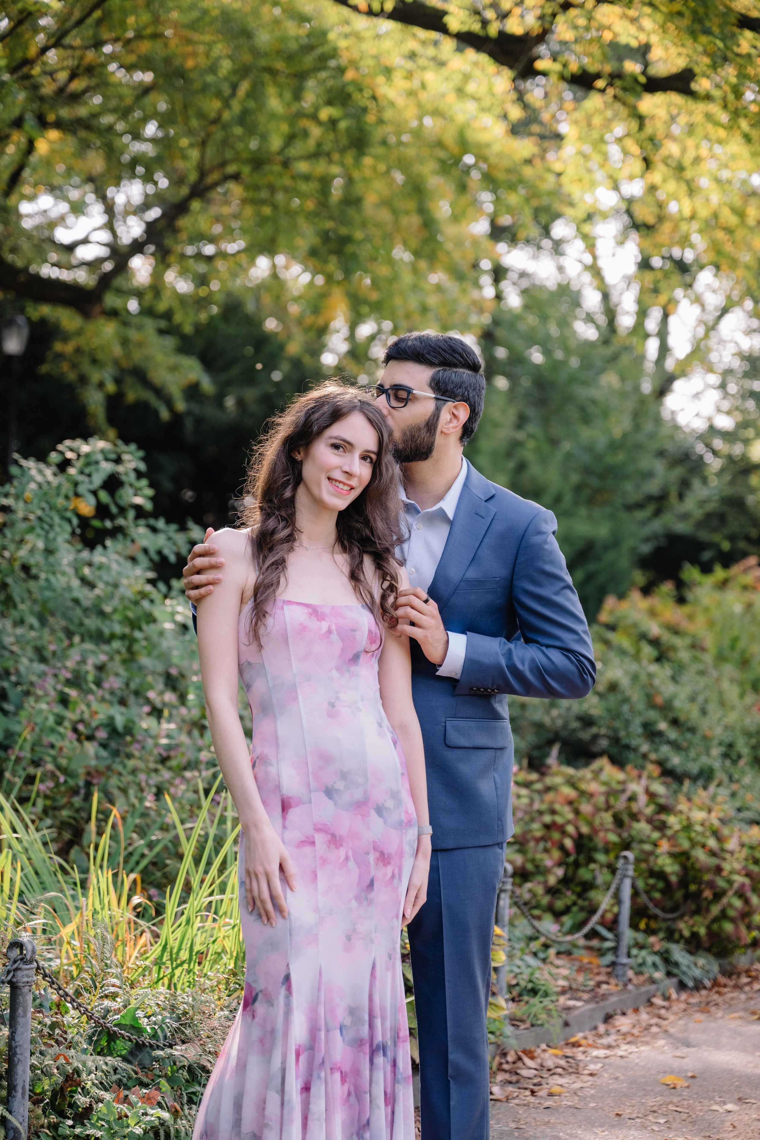 Aashay & Kimberly — Engagement Photoshoot at The Cloisters, Fort Tryon Park