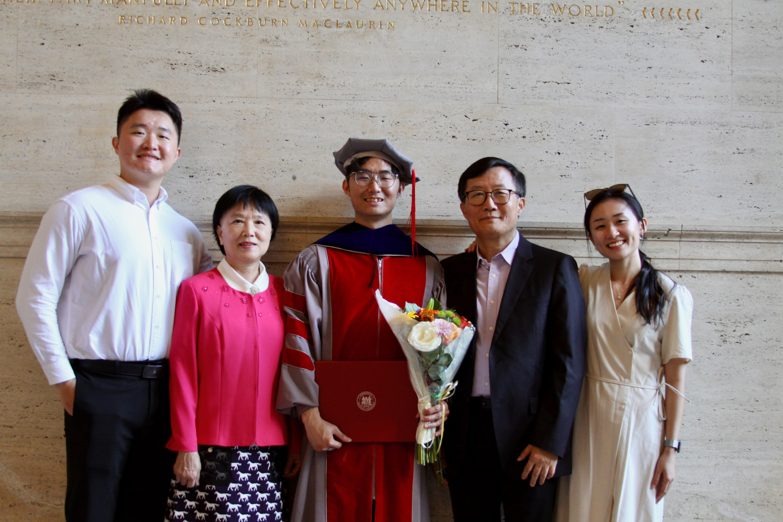 PhD graduation with Elton. Kelly Sang, graduation and portrait photographer in Boston
