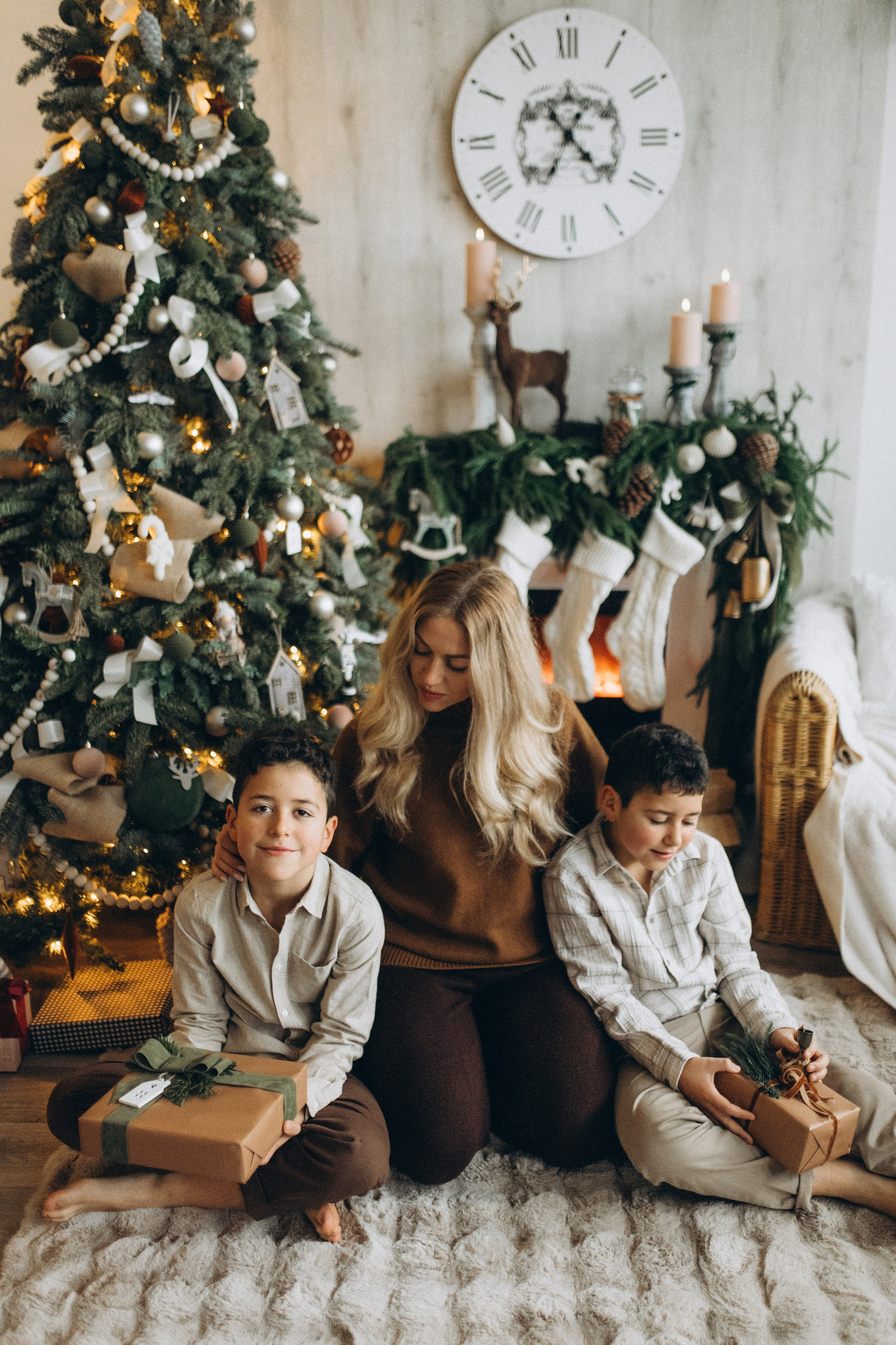 Merry Christmas. Семейный фотограф Лейпциг, Германия