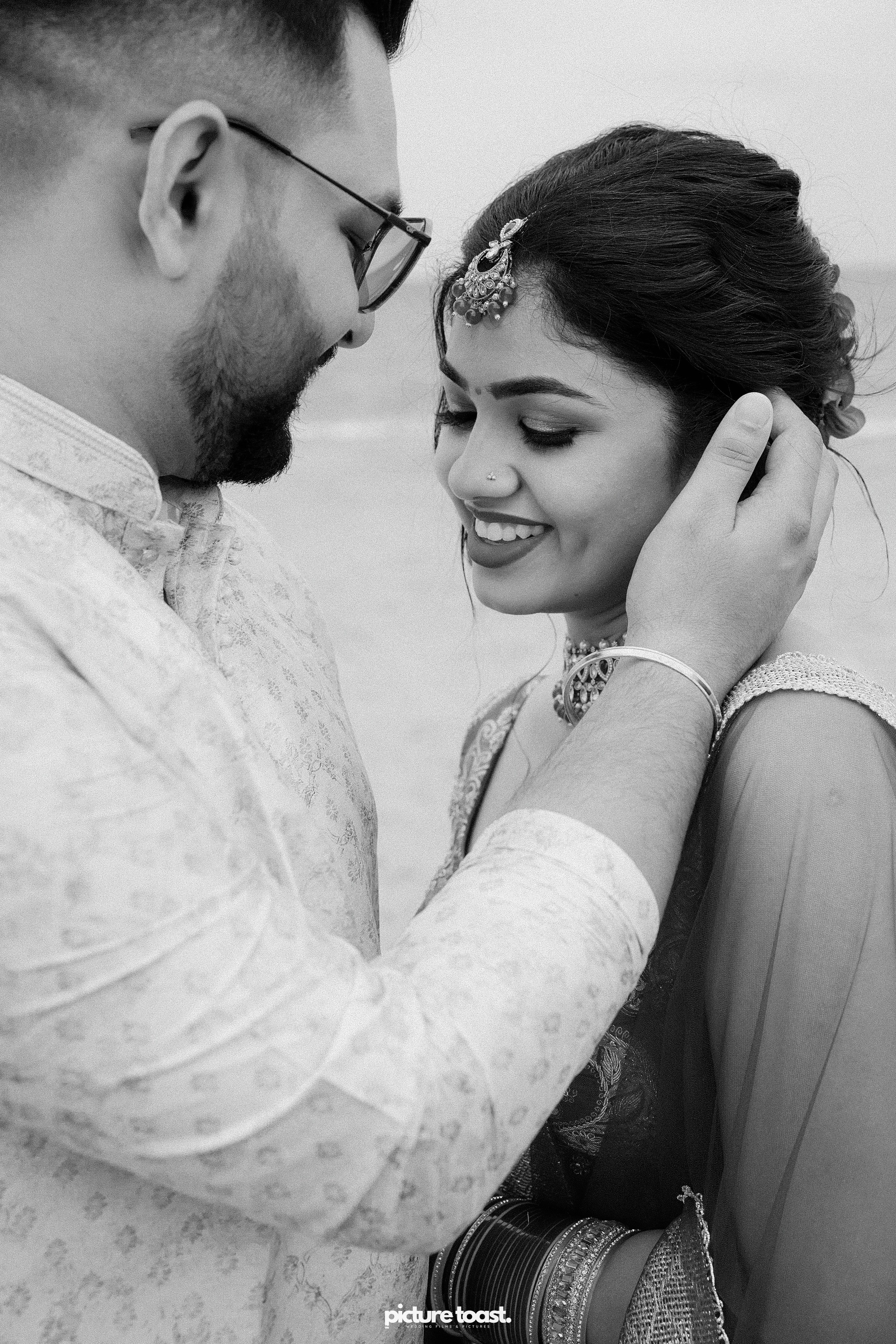 Beach Wedding! Ft. Malavika & Vishnu. Fine art Wedding Photographers in India & Canada