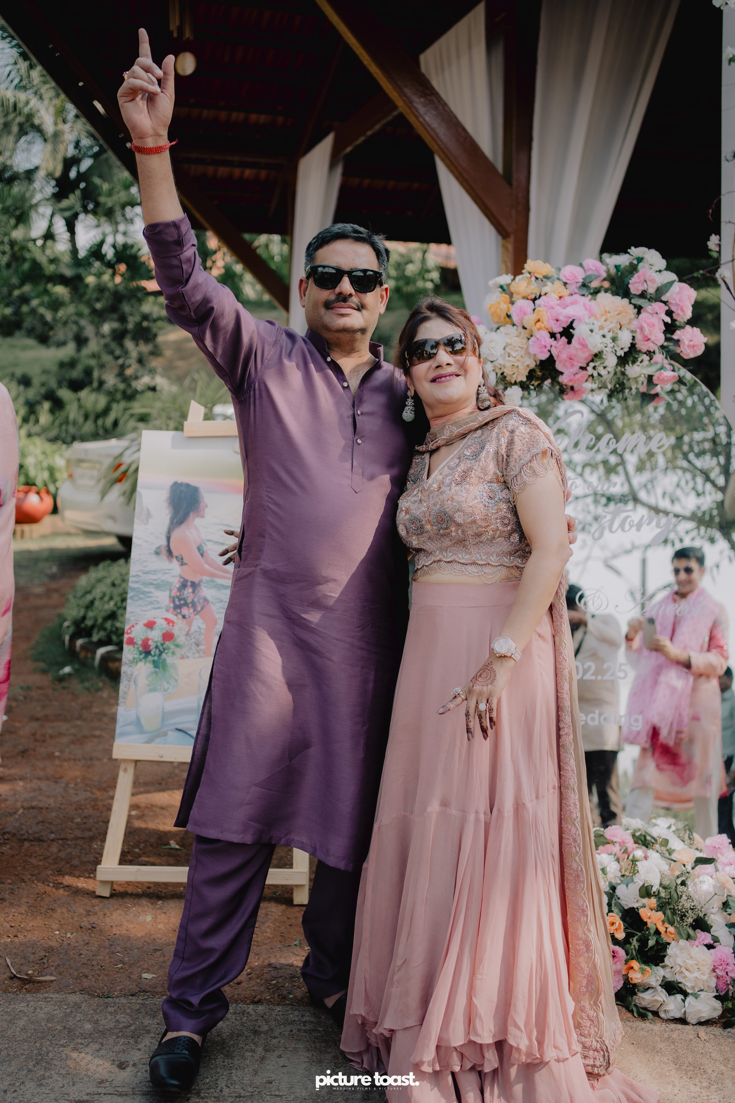 Varamala Ft. Barbie & Aneesh. Fine art Wedding Photographers in India & Canada