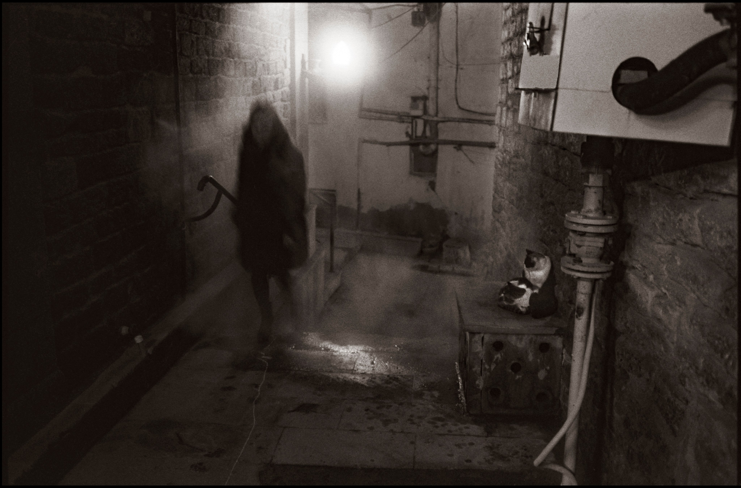 Cold night.  Baku, 2014