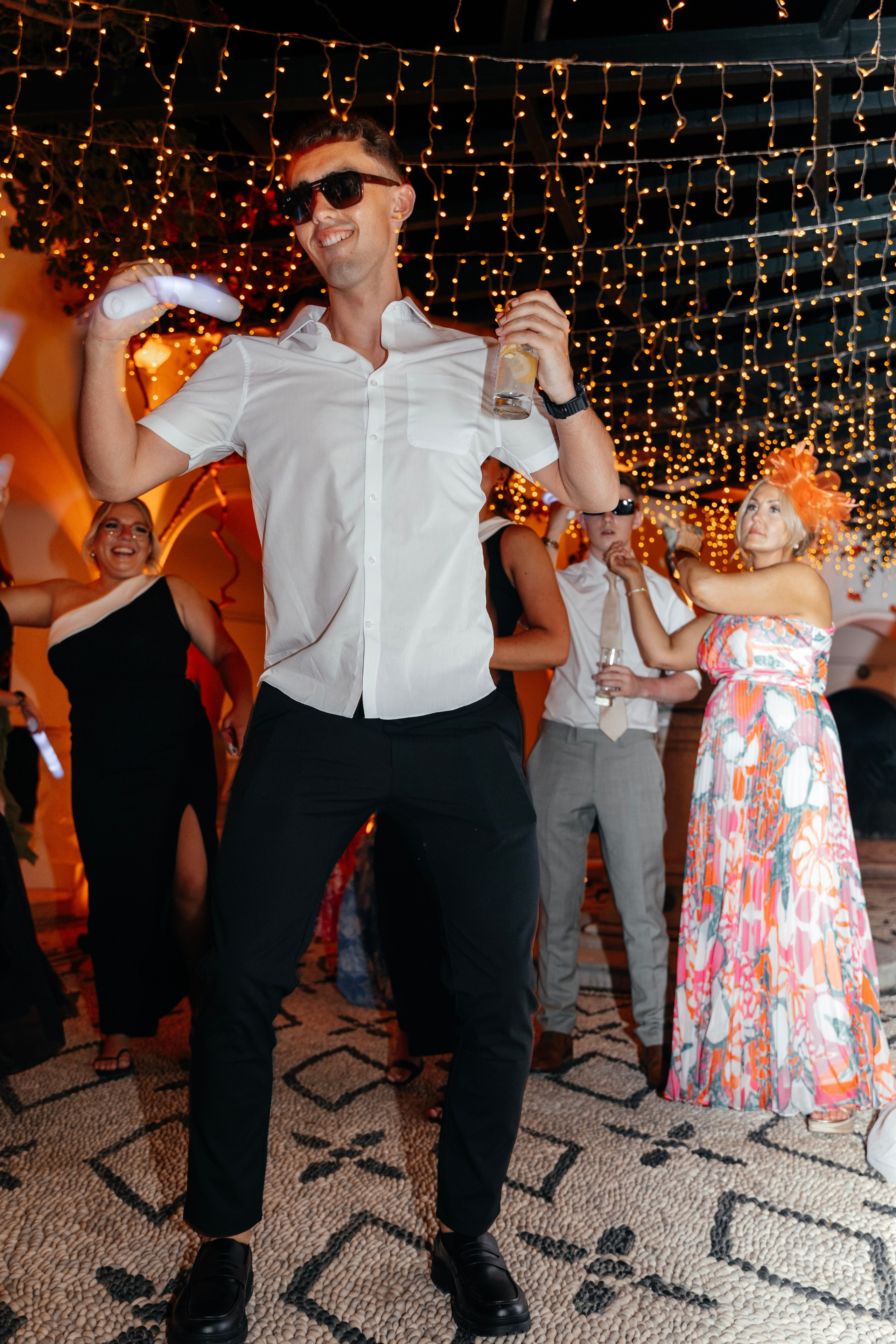 Wedding party, Rhodes, Greece