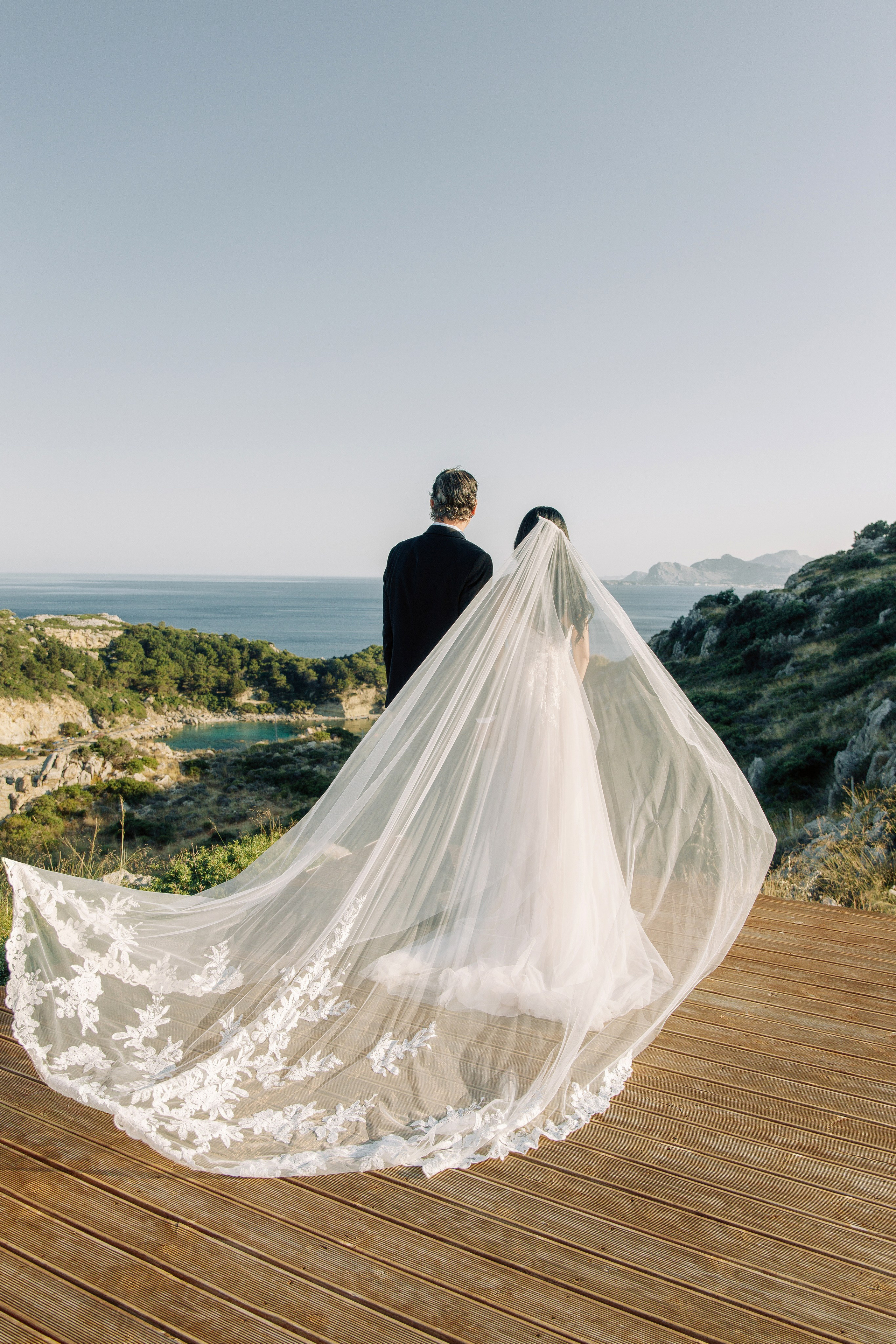 Vow Renewal Ceremony. Portrait- und Hochzeitsfotografin Irene Art Photo mit Sitz auf der griechischen Insel Rhodos