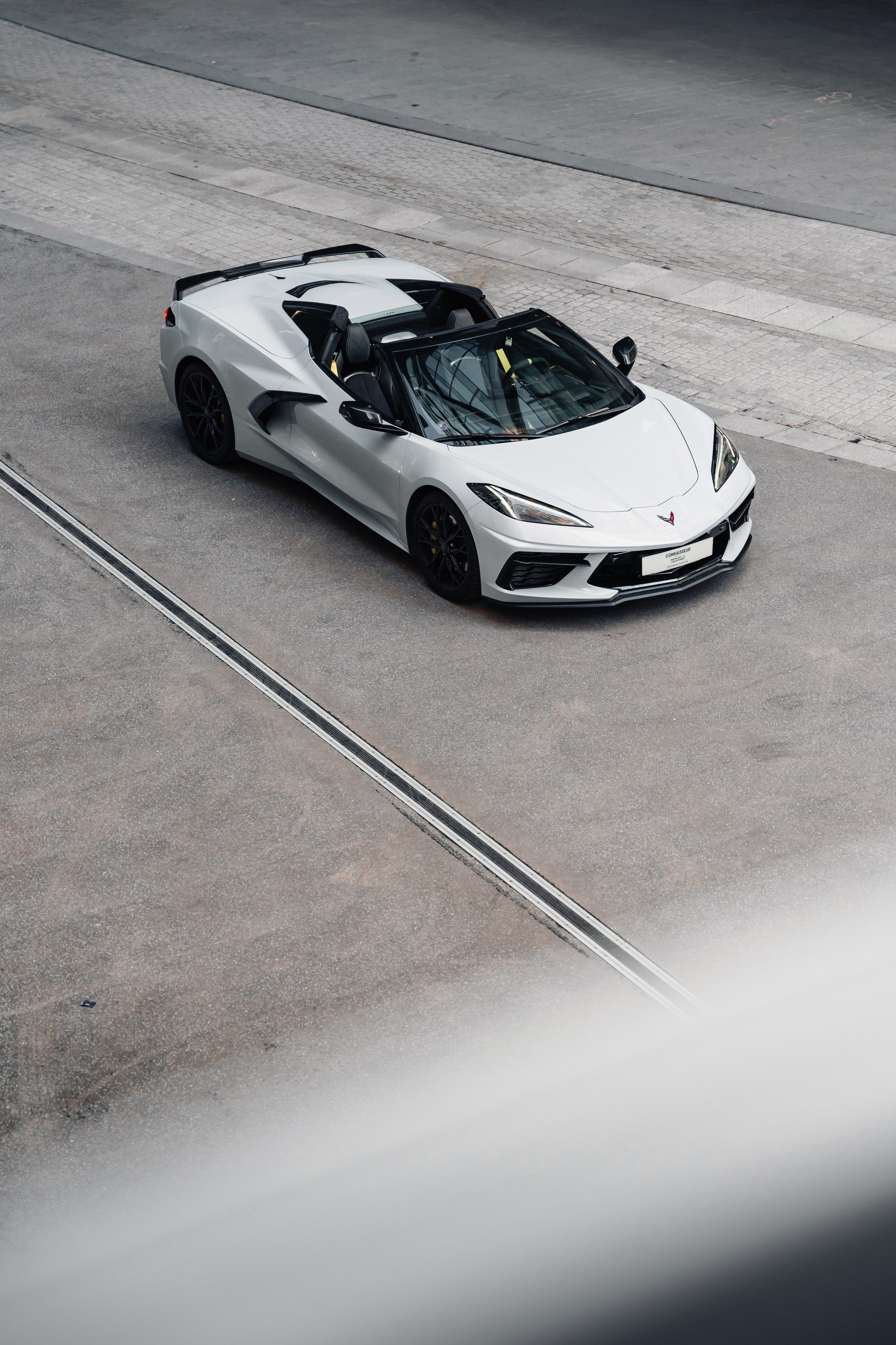 Chevrolet Corvette C8. Photographe de voitures à Paris — Vitalii Motruk