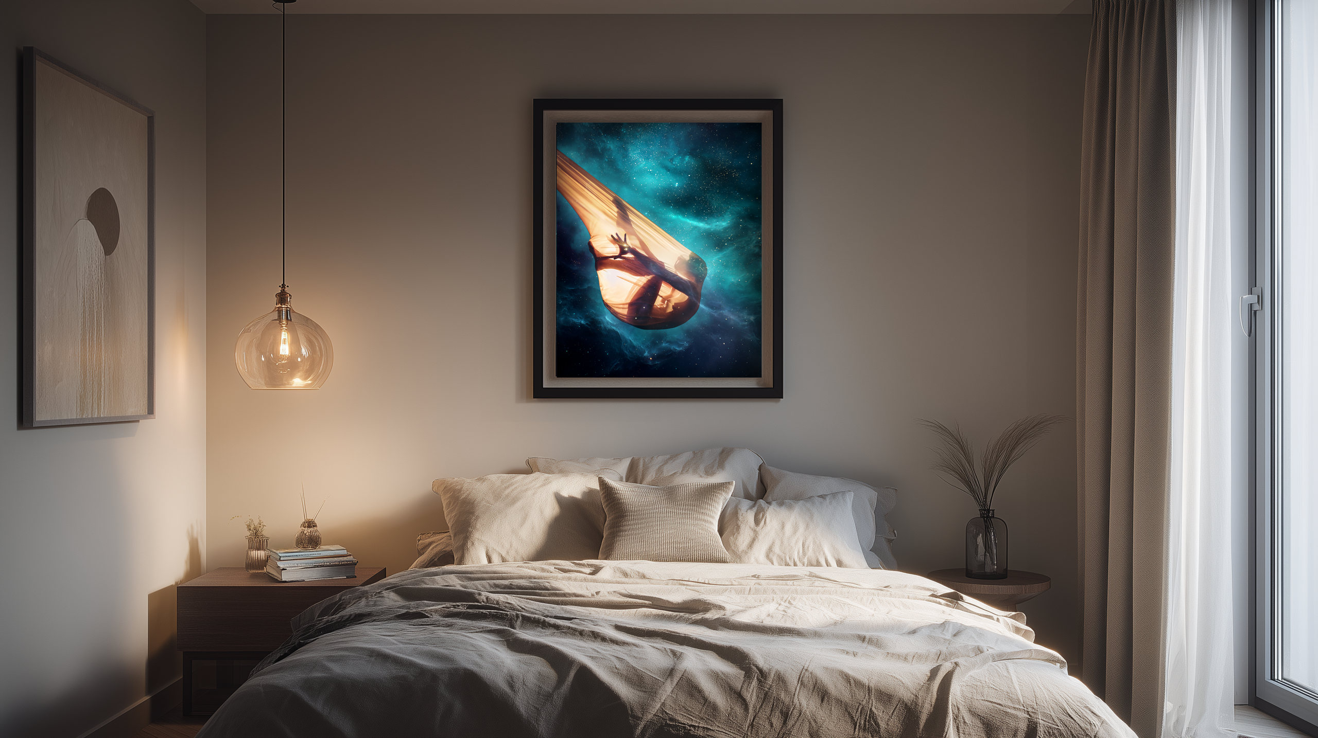 Metamorphosis Within. Digital art print. Lolly Shine. Contemporary digital artist