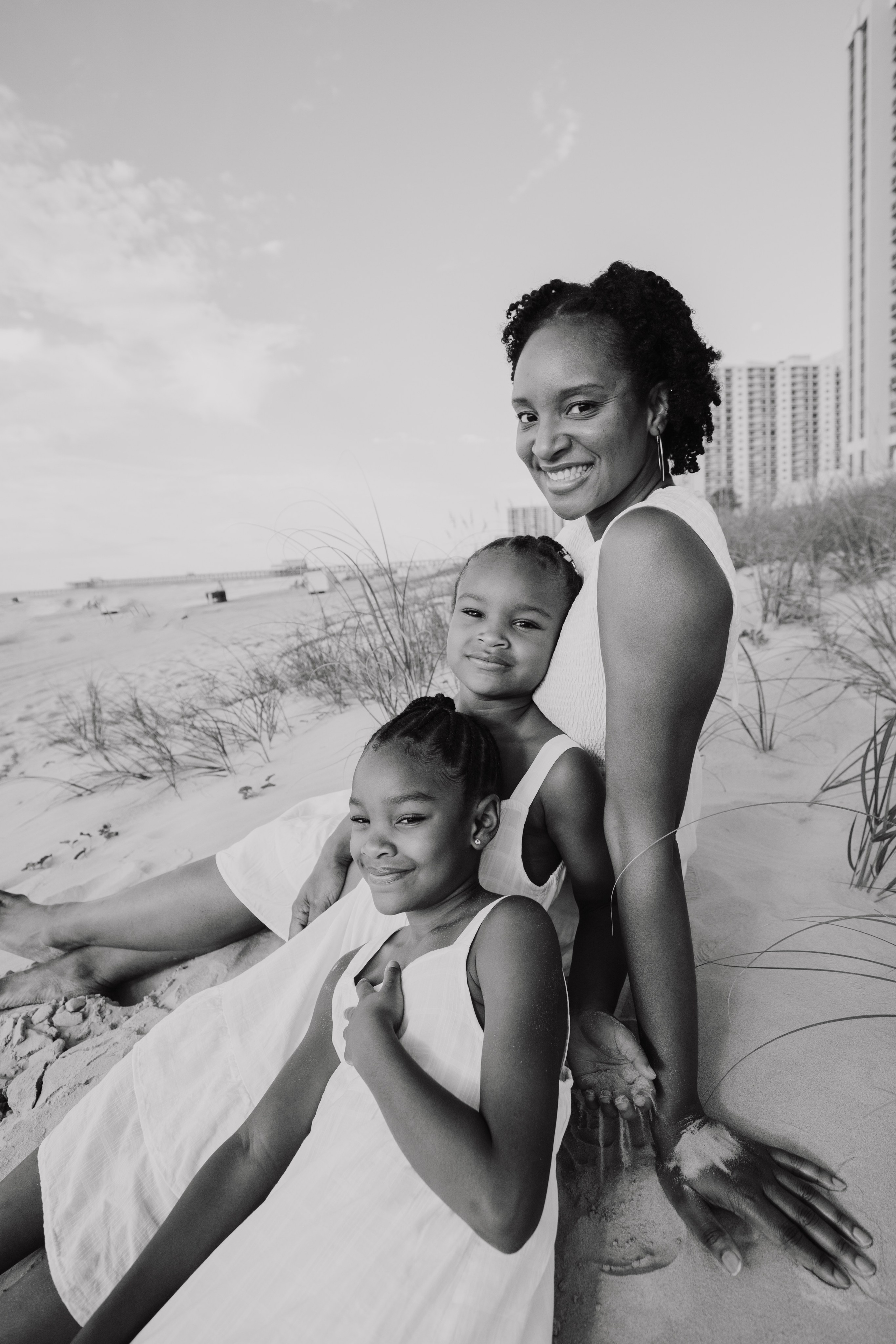 Black&White. Family vacation photographer in Myrtle Beach