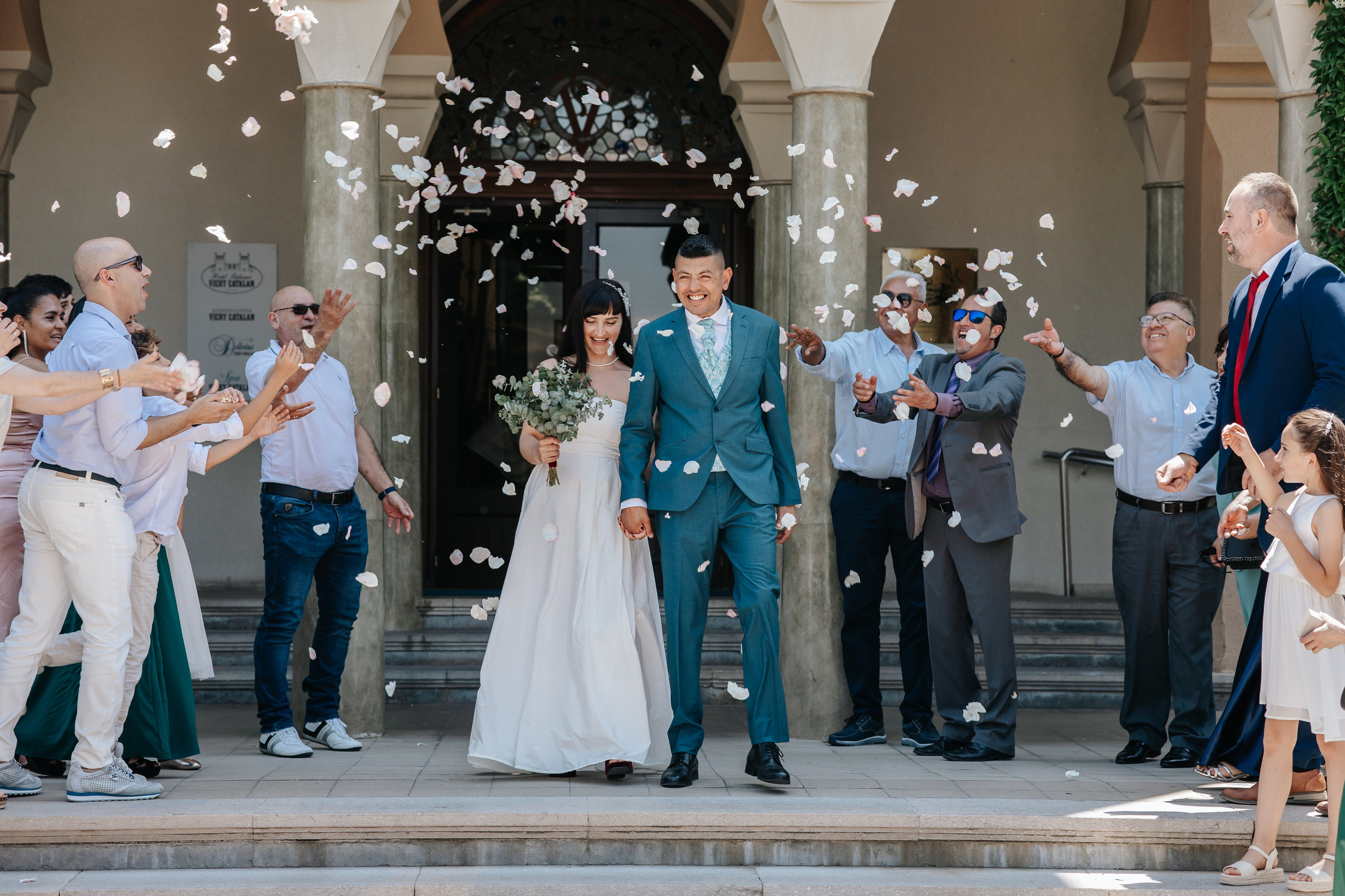 Silvia+Carlos, 31.5.2025, Balneario Vichy Catalan. Fotógrafa de bodas en Cataluña