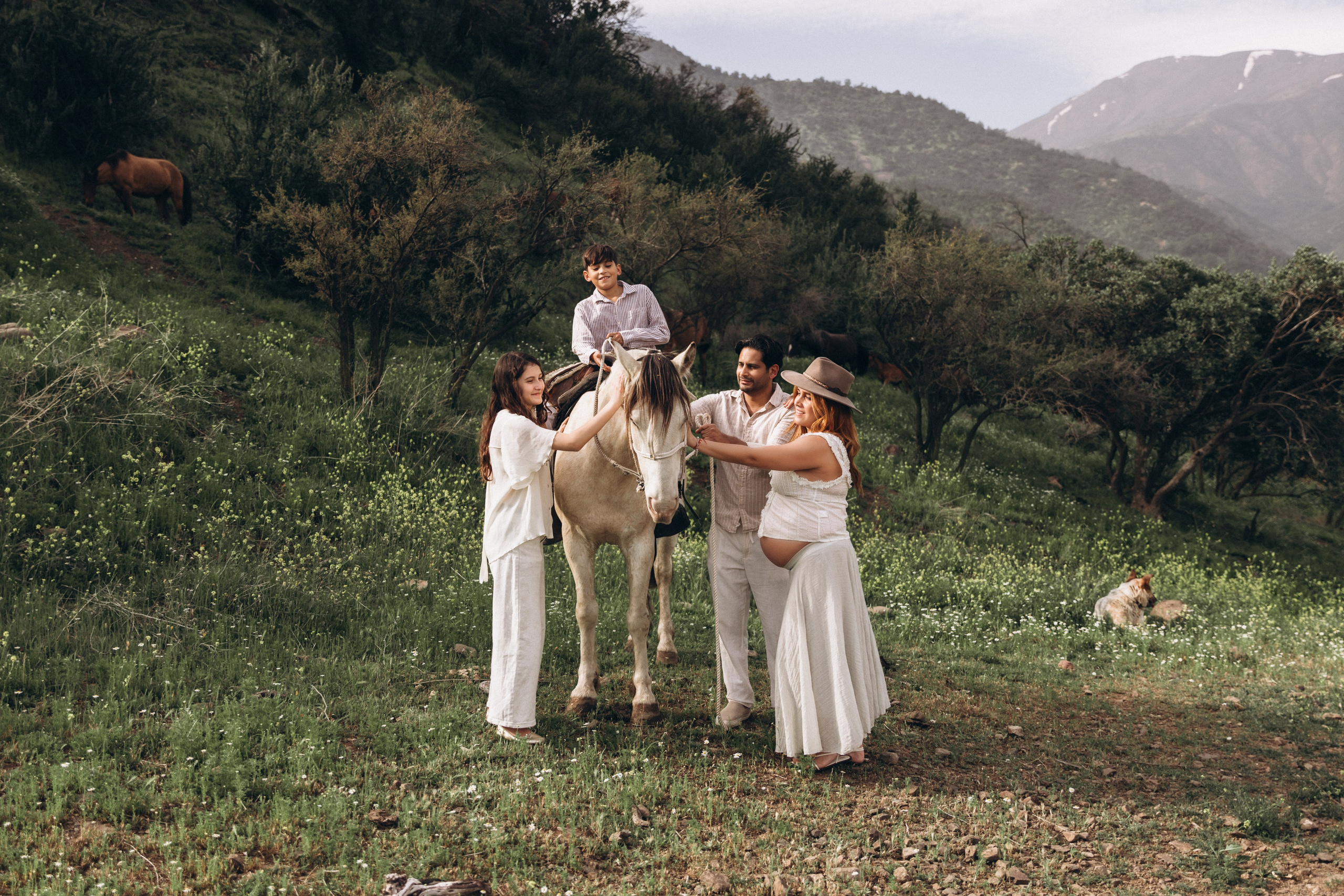 Sesión fotográfica ecuestre en la montaña — Elegancia salvaje y paisajes cinematográficos. Photographer in Santiago, Chile Anna Almazova