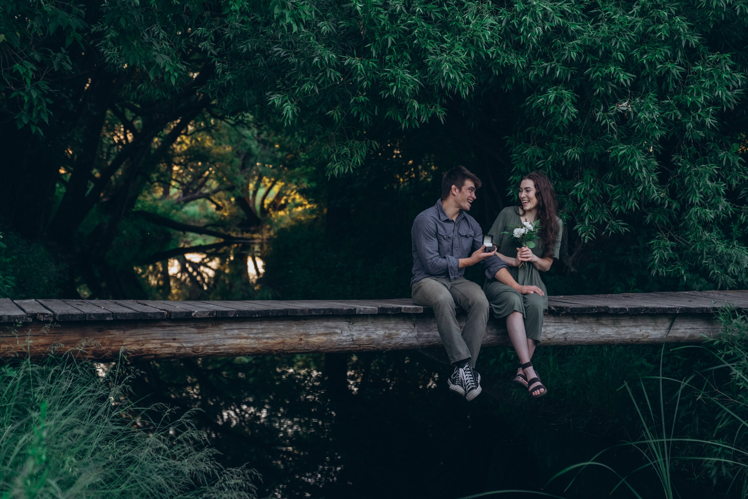 Close-up of hands intertwined