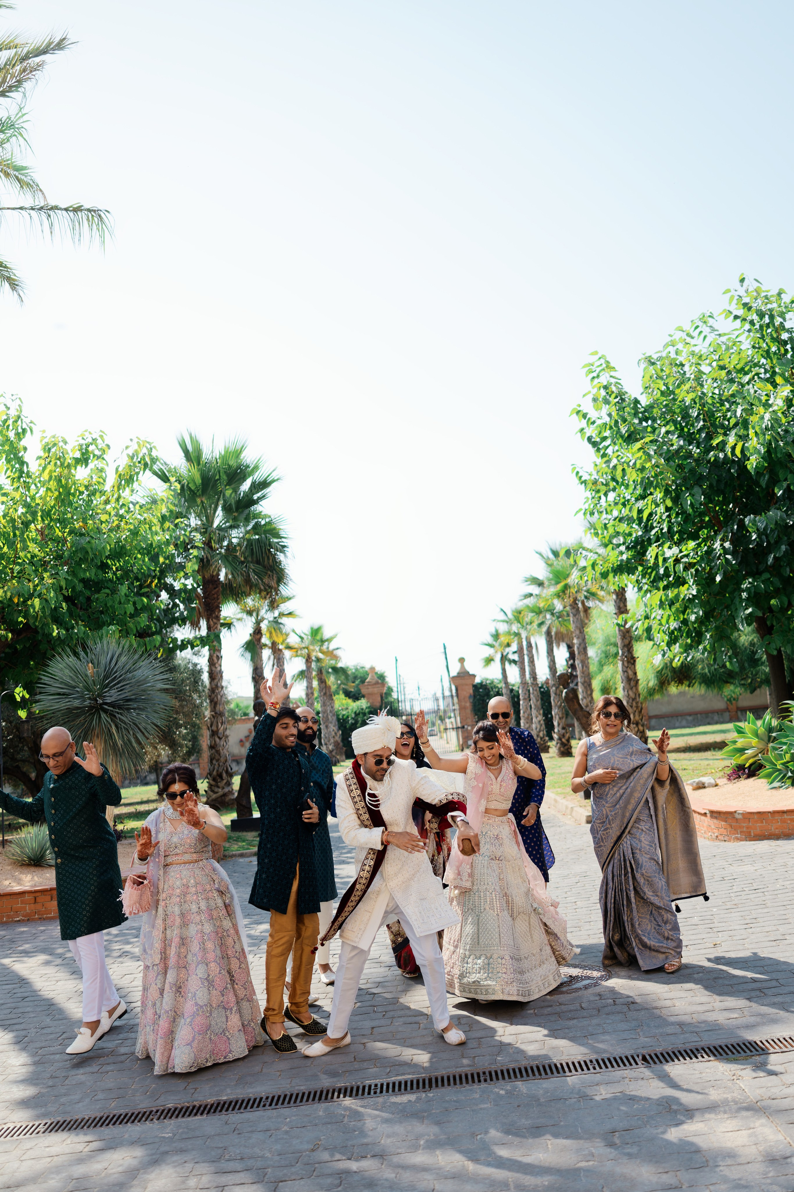 Indian wedding at Gran Villa Rosa, Barcelona