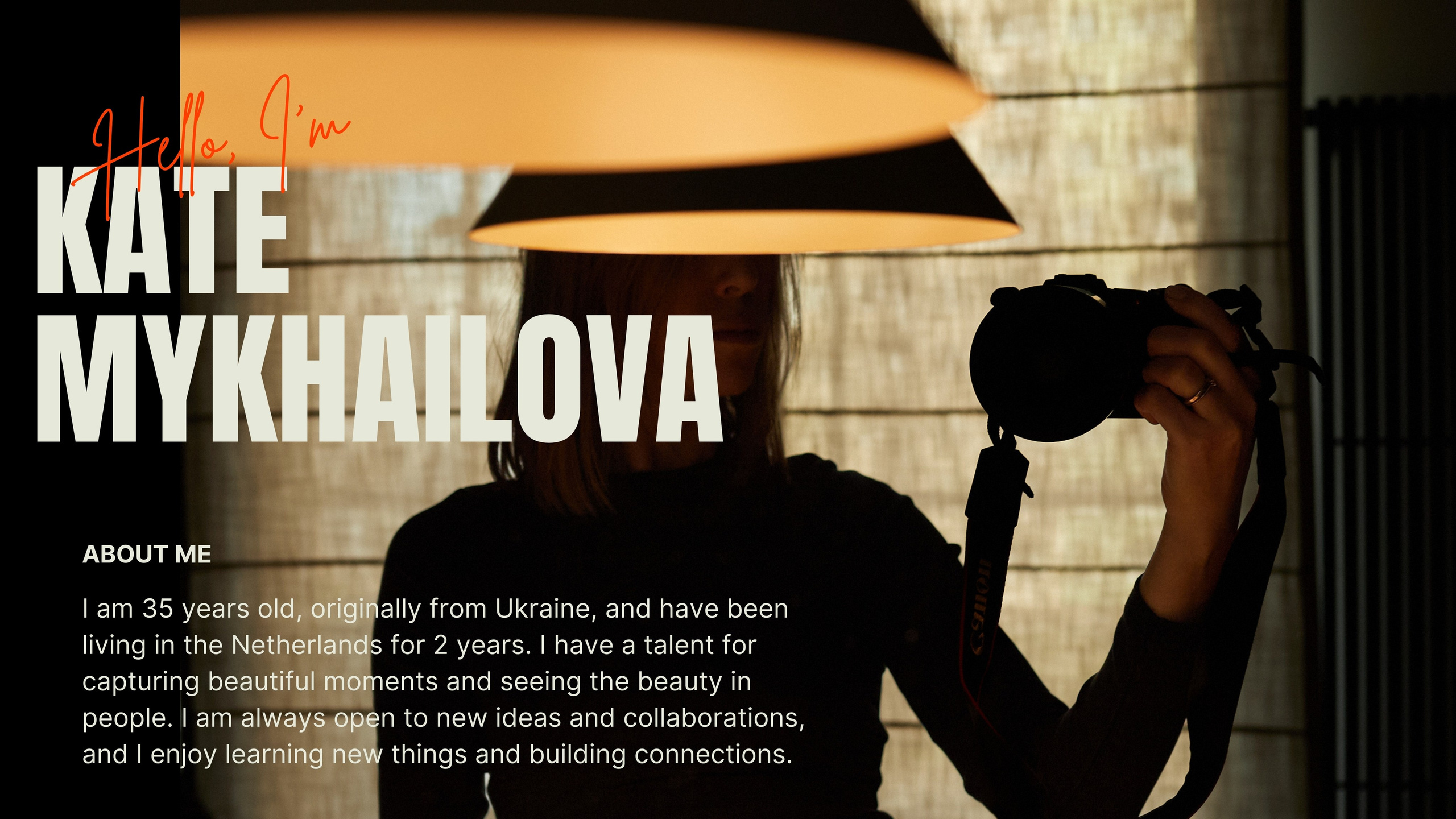 Cooperation. Personal, fashion, business Photographer in Netherlands