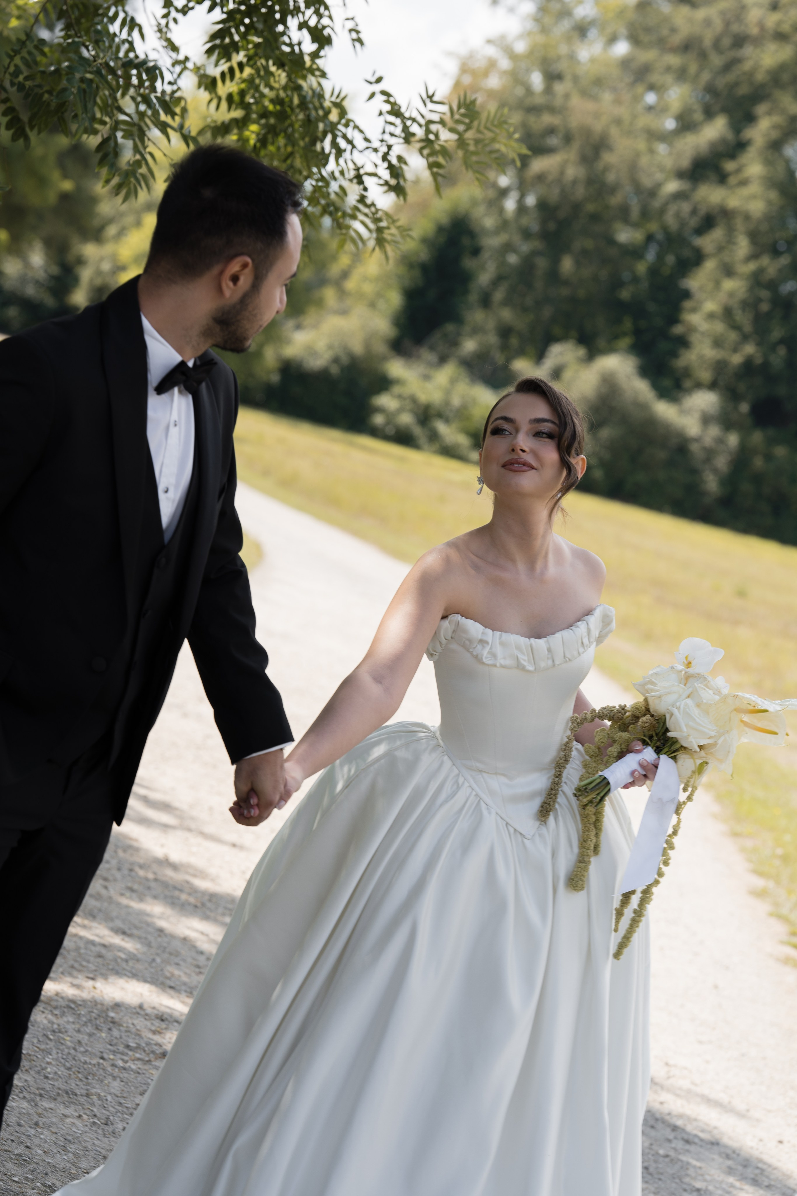 Beyza & Eray - Château de La Hulpe - Belgien. POURNÉA - EDITORIAL WEDDING PHOTOGRAPHY