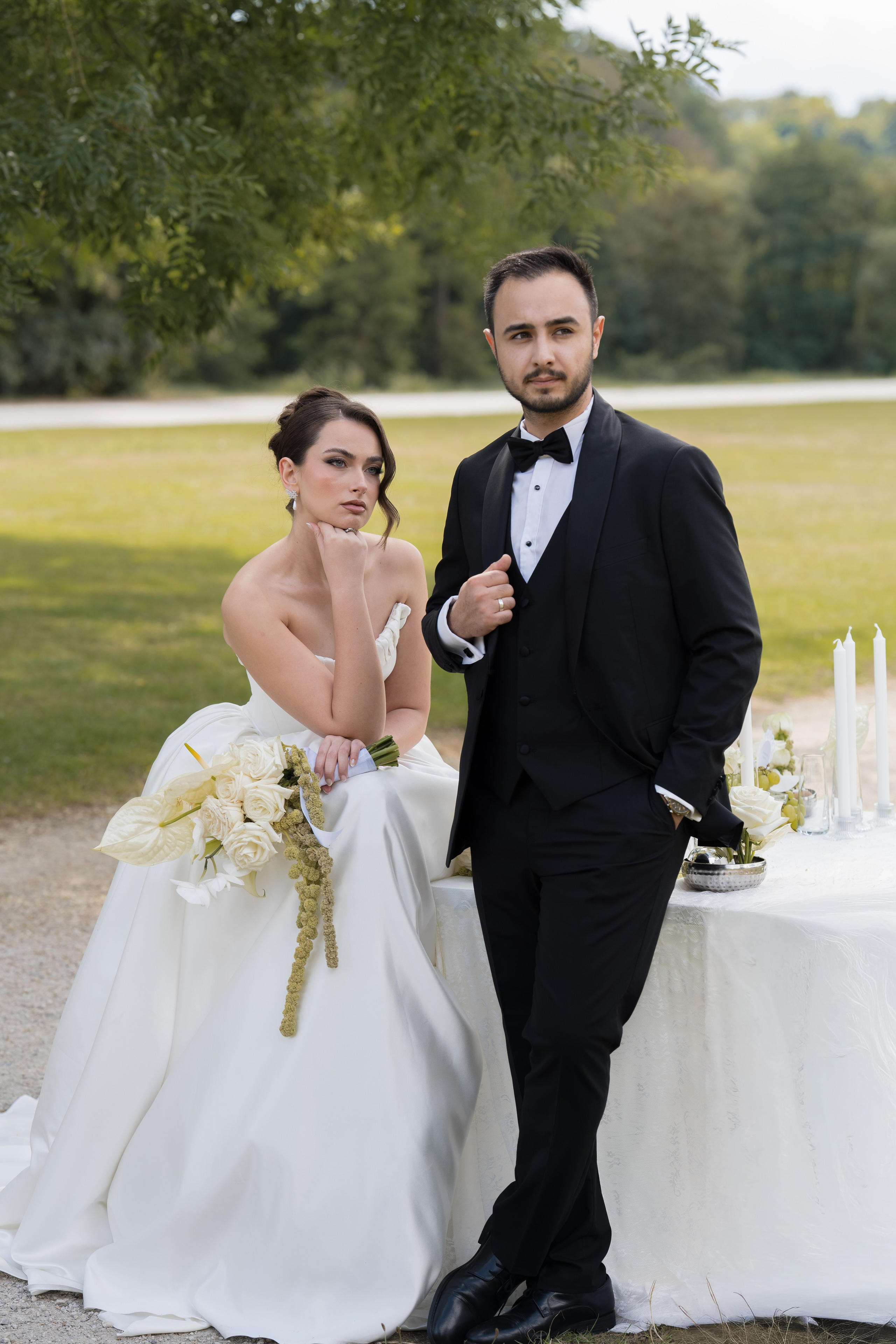 Beyza & Eray - Château de La Hulpe - Belgien. POURNÉA - EDITORIAL WEDDING PHOTOGRAPHY