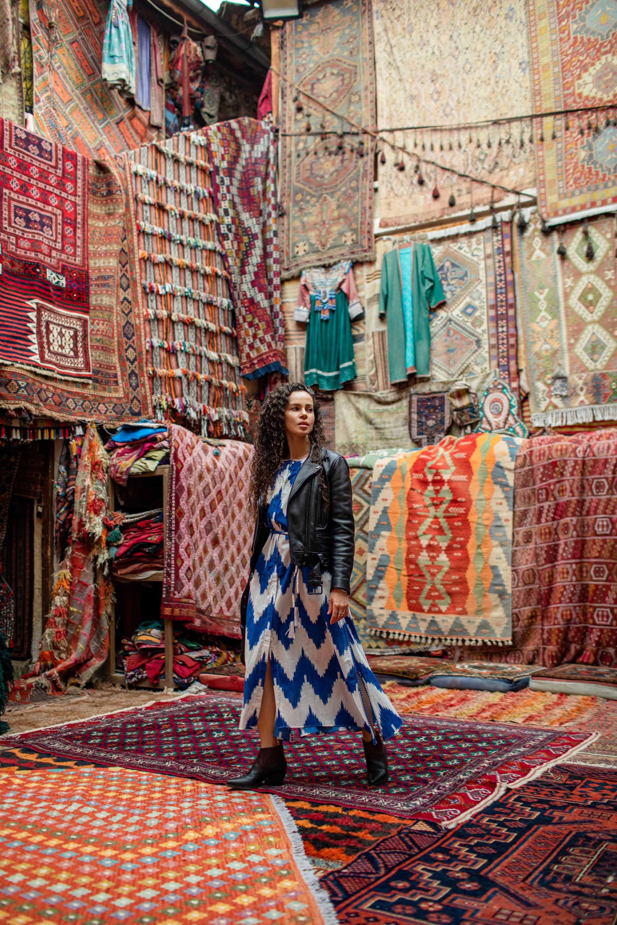 Solo Photoshoot in Kayseri with Wild Horse Herds. Julia Ganch I Fashion Wedding Photography I Cappadocia Turkey