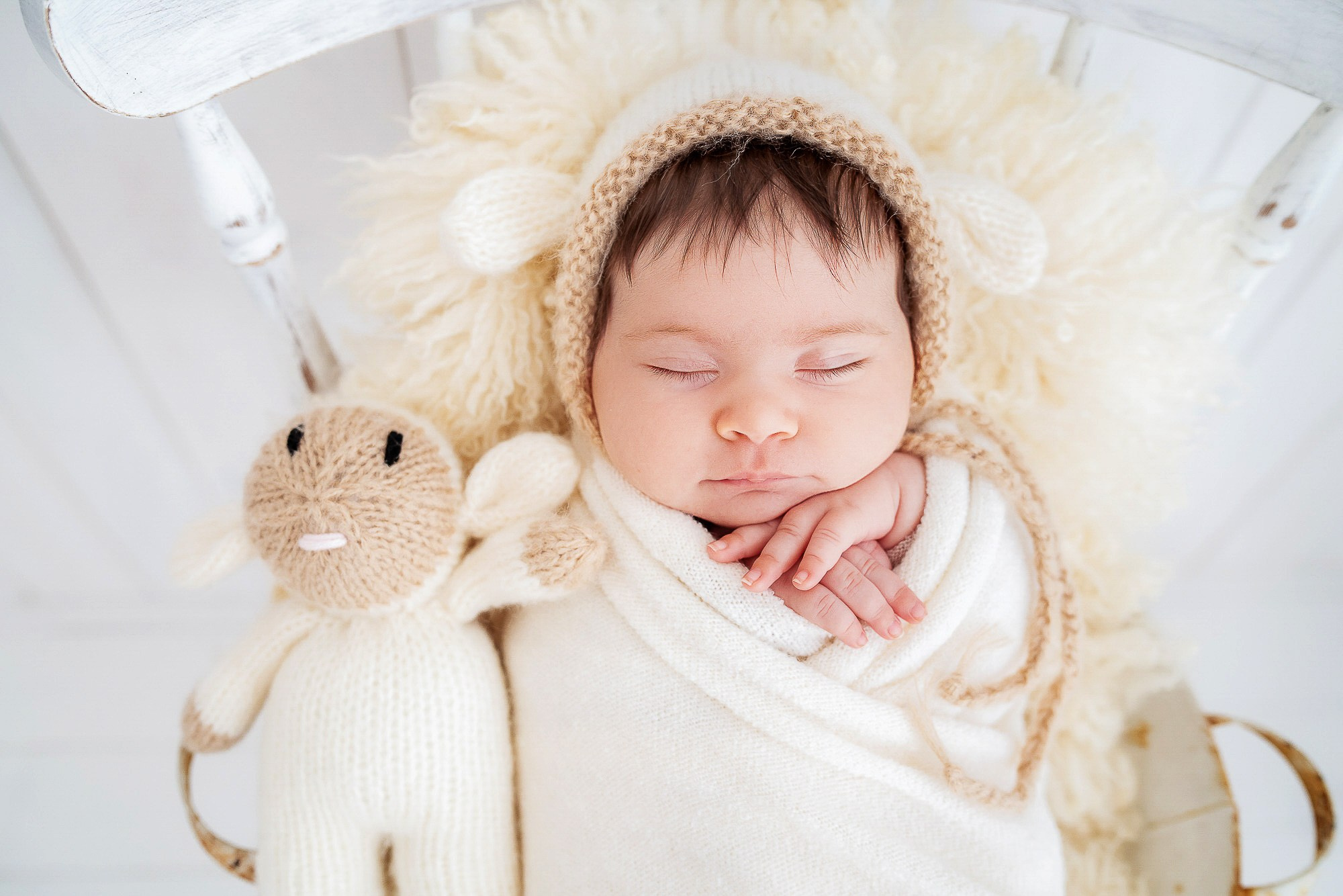 Newborn 2025. Svitlana Miahka fotografa a Genova