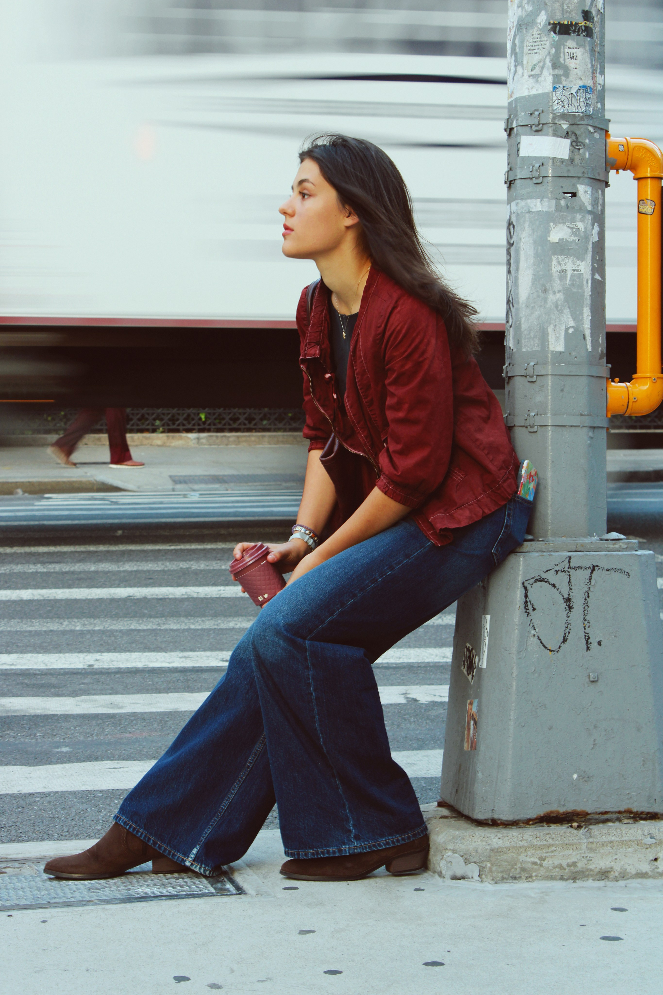 Street style photography in New York City. Lana Petrychenko — Portrait & Family Photographer. Valencia, Spain