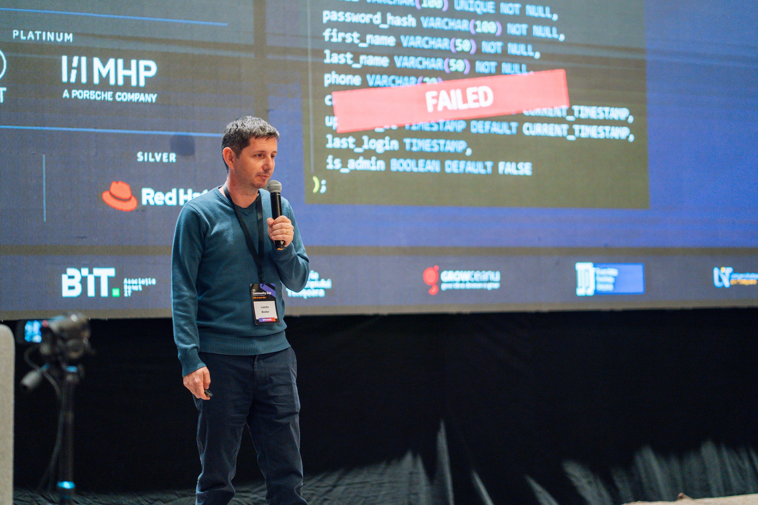 AWS Community Day 2025. Cozac Cristian Photographer