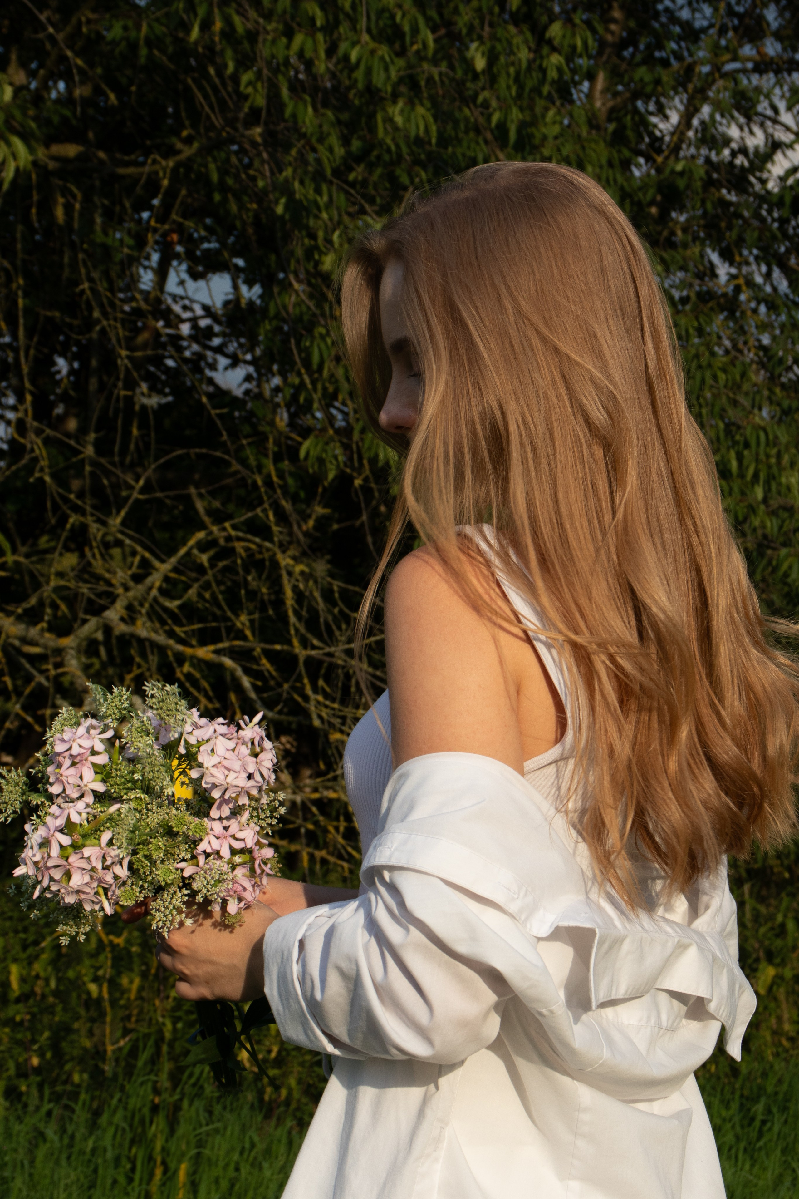 Поле | Настя. Фотограф Лейпциг