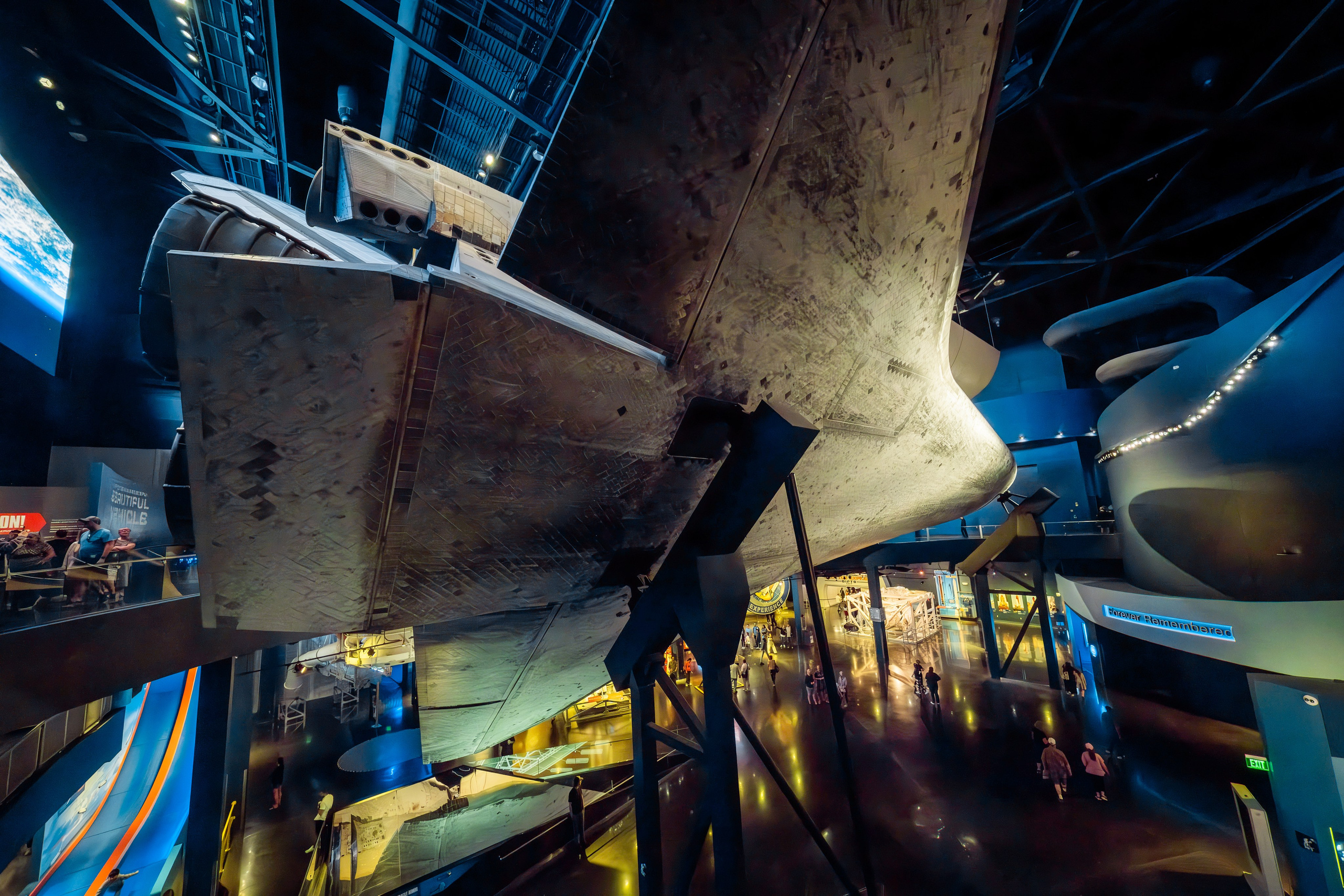 FLORIDA / CANAVERAL SPACE FORCE MUSEUM. Reportage concert portrait photography in the San Francisco Bay Area