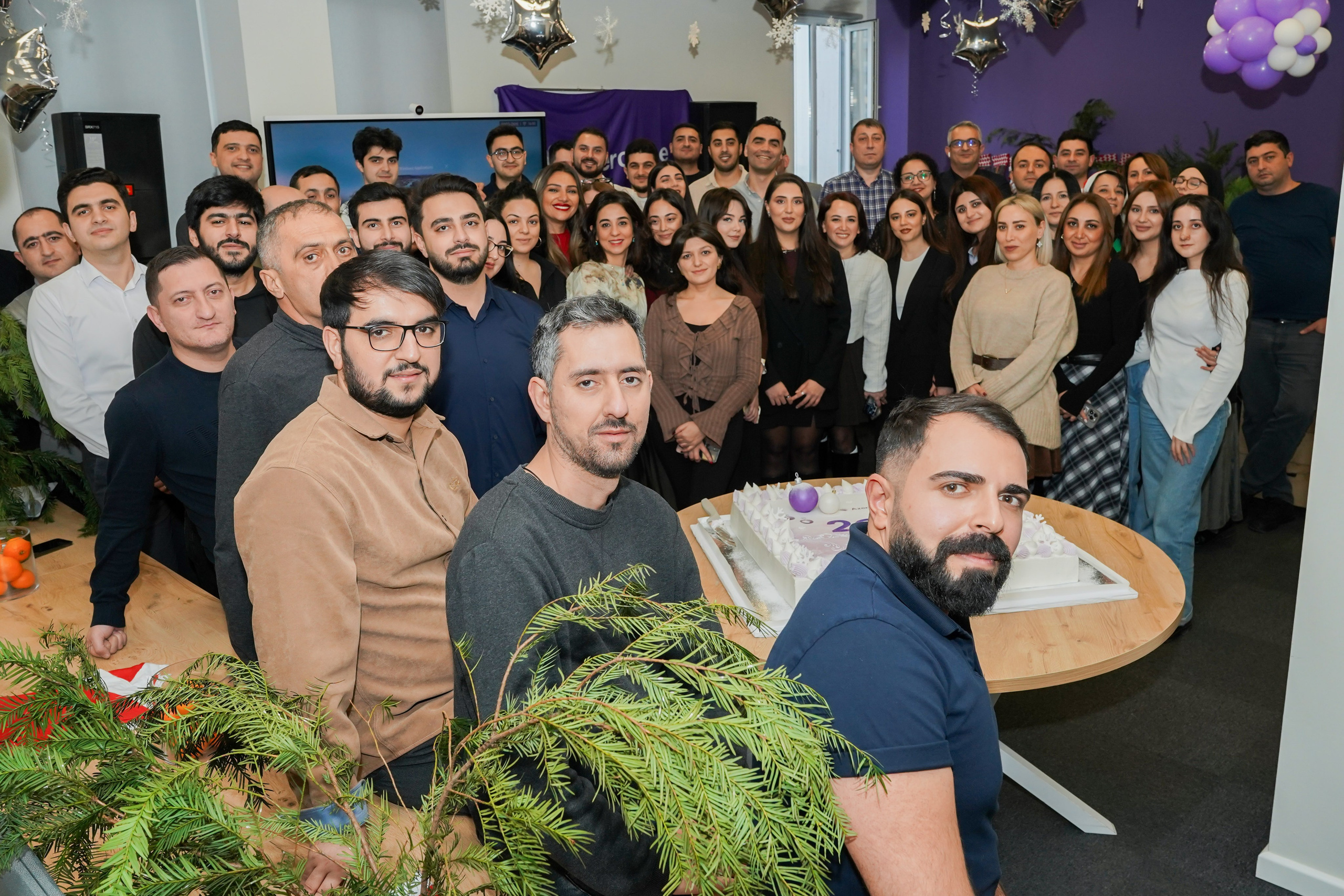 Azəronline şirkətinin yeni il korporativi. Fotoqraf Vəli Məmmədov