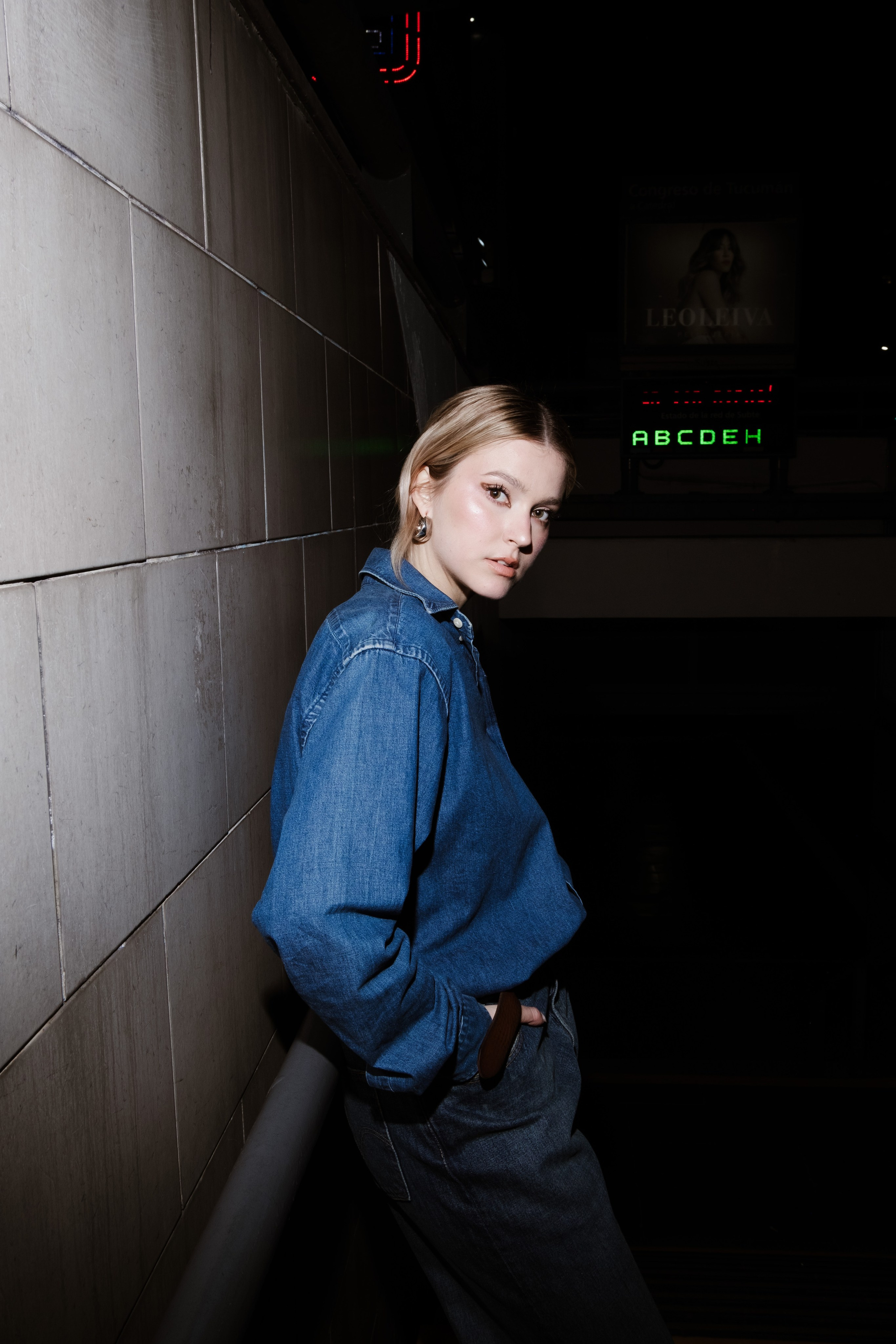 Denim night. Photographer Olga Tsoi