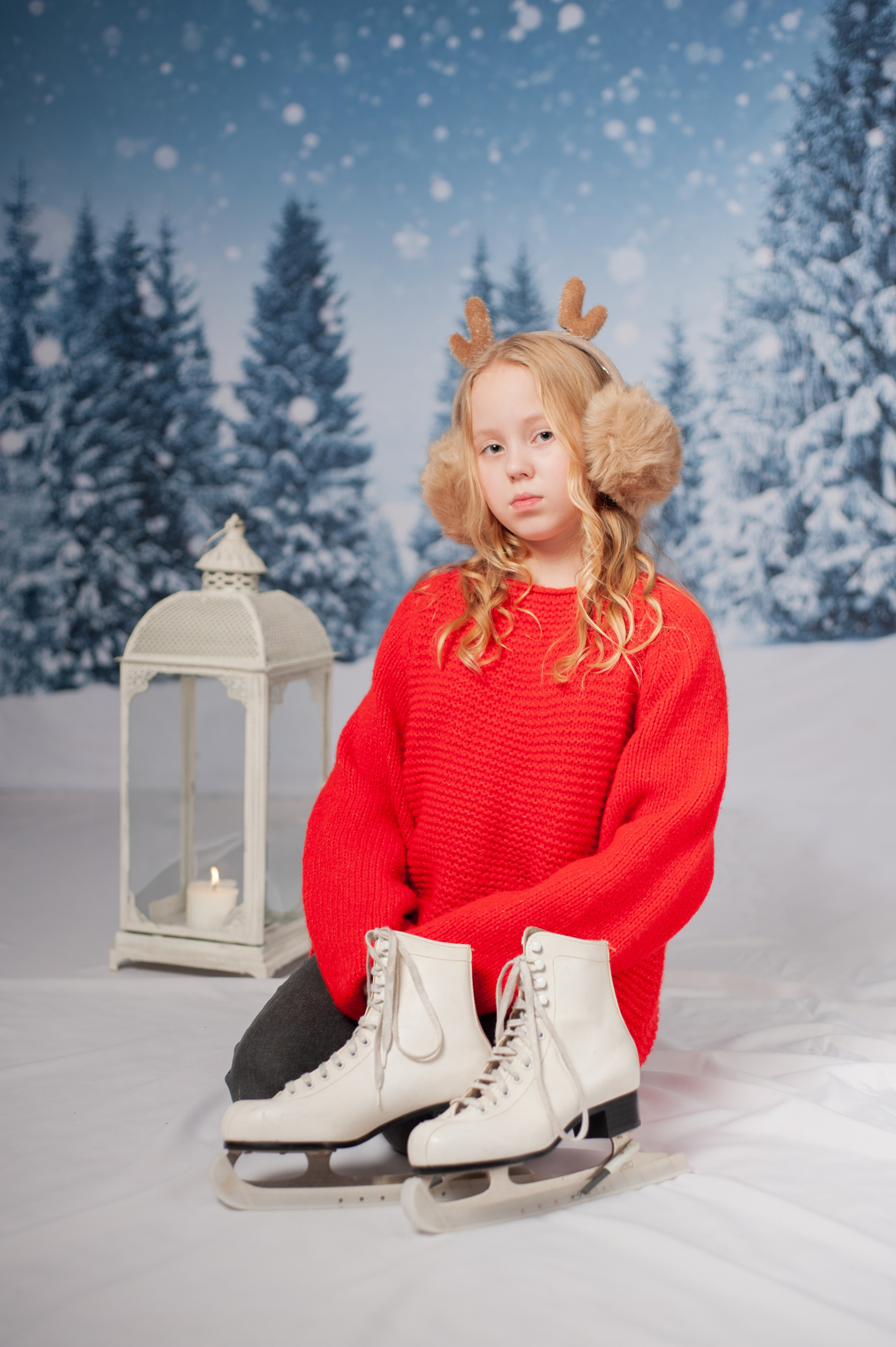 Weihnachtszeit in der Studio. Fotografin aus NRW