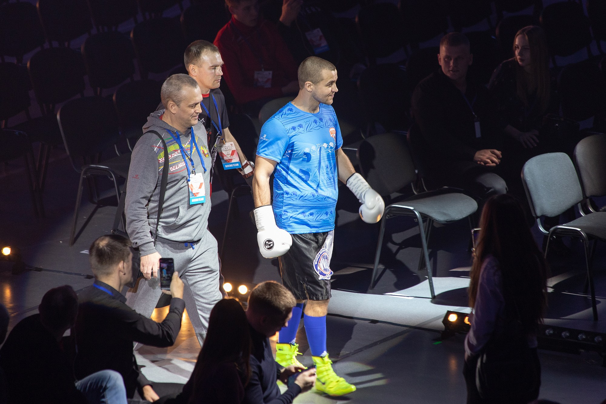 Zweites Allrussisches Boxforum. Fotofrafin in Deutschland