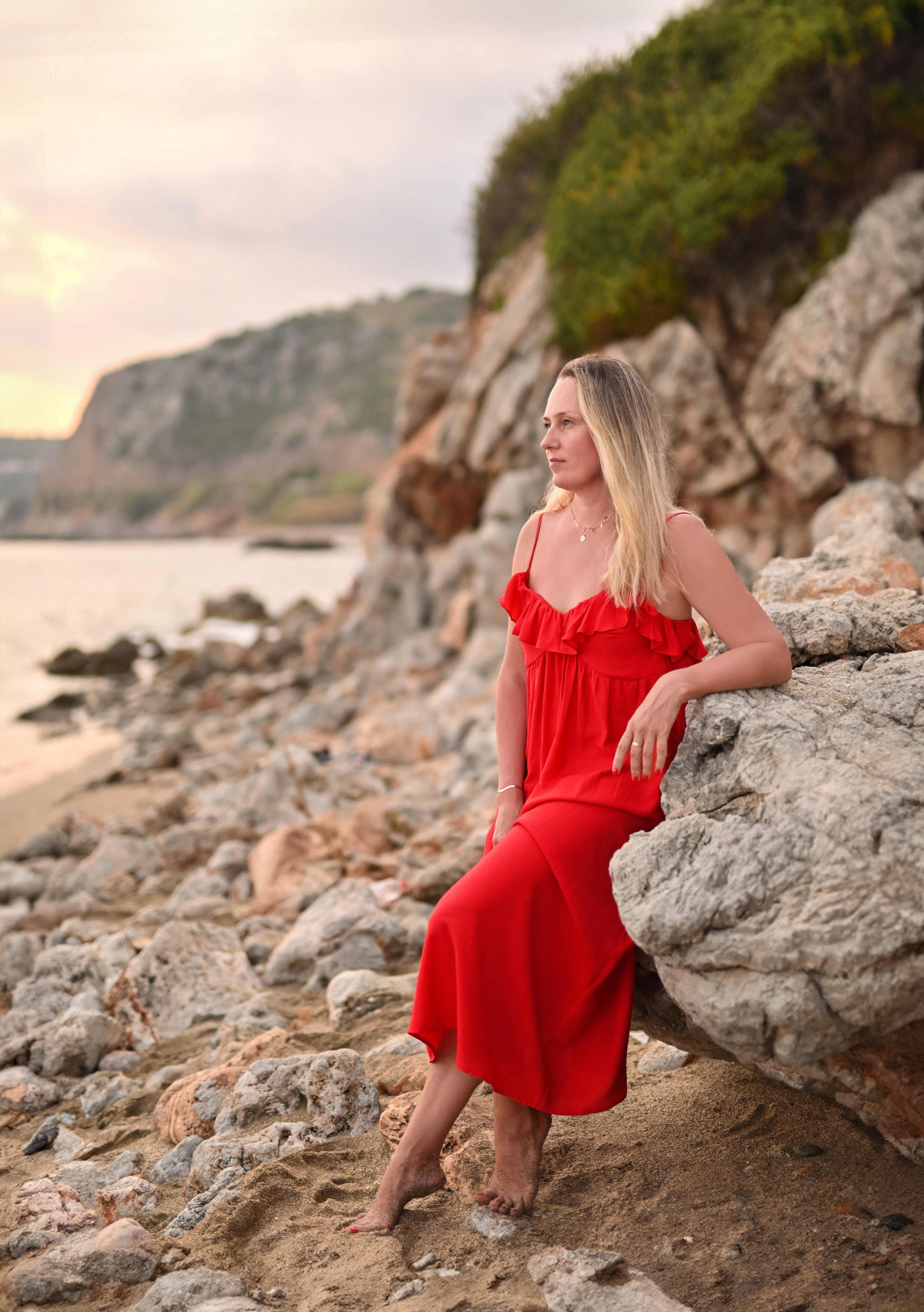 Семейная съемка на пляже Клеопатра. Фотограф в Алании (Аланье), Сиде, Манавгате. Турция