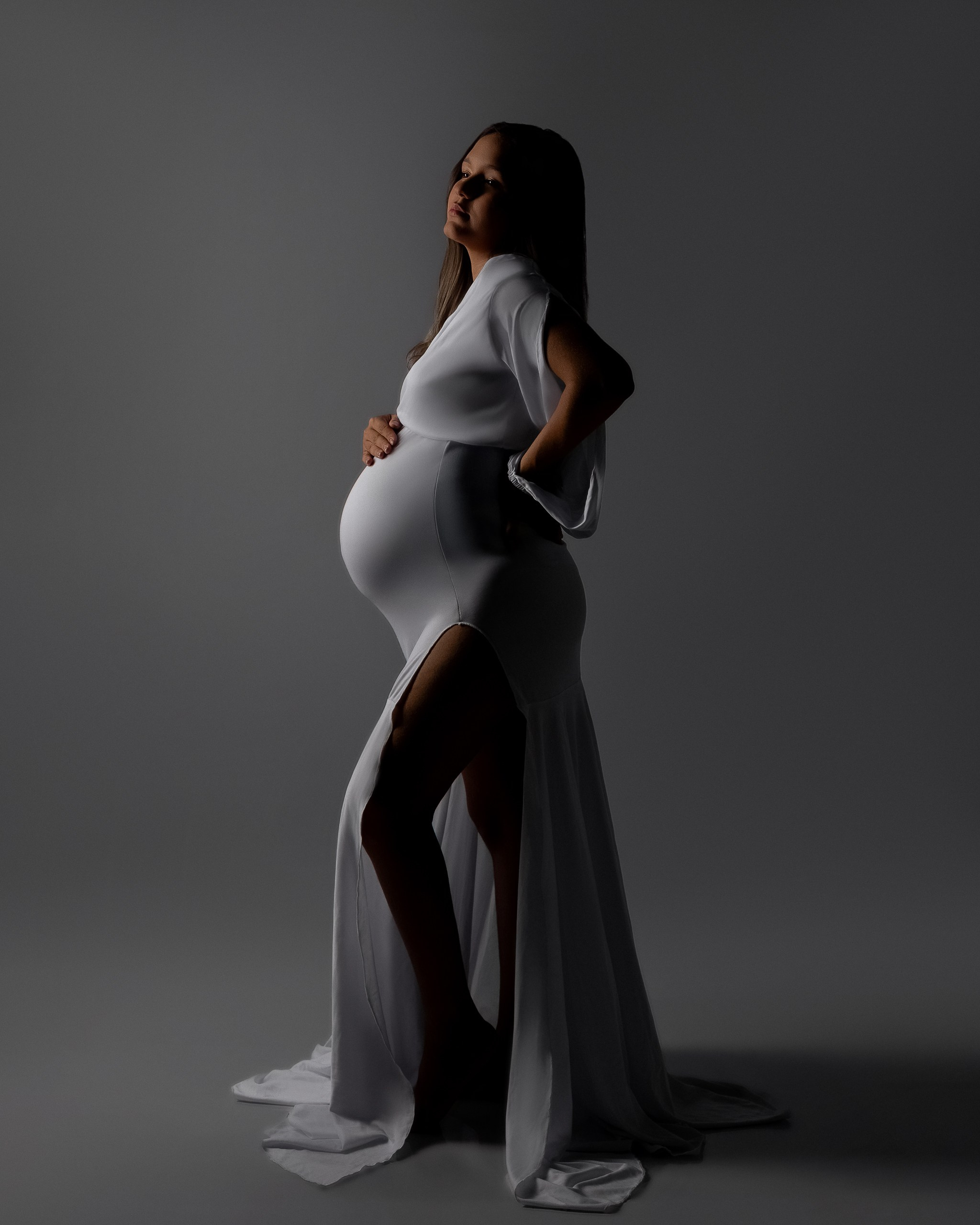 ensaio-gestante-leanny-estudio-sao-miguel-dos-campos-al-vestido-longo-delicado-família-pai-filho