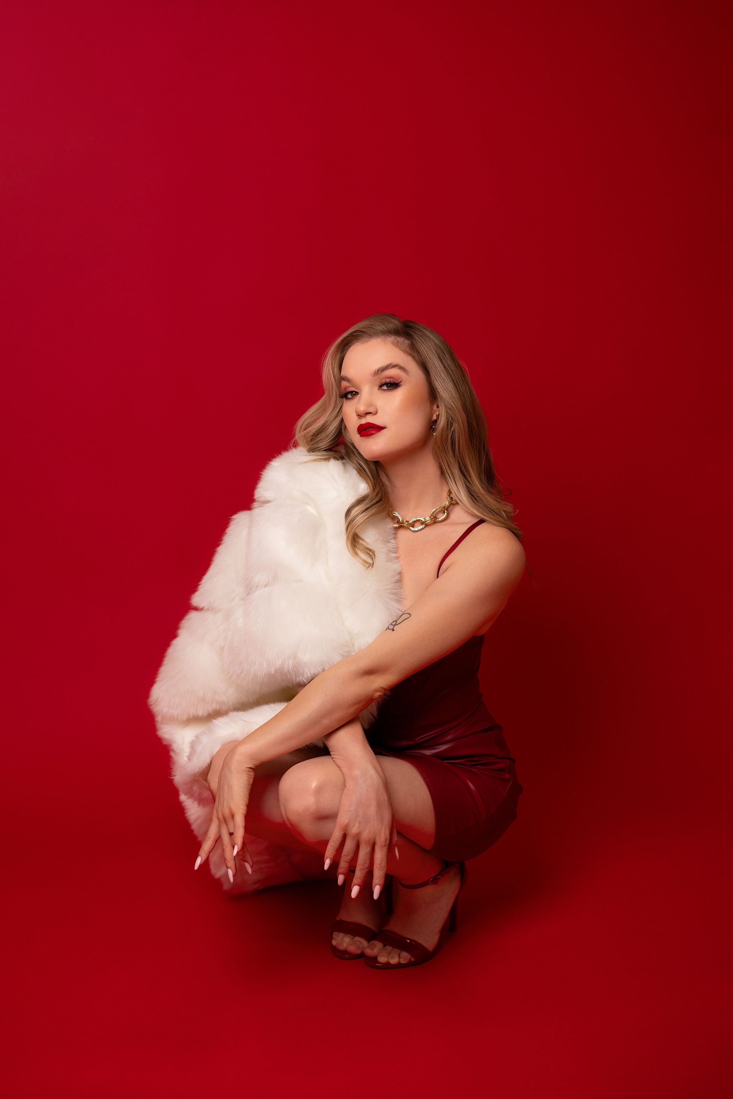 Studio photoshoot. Newborn photographer Sacramento