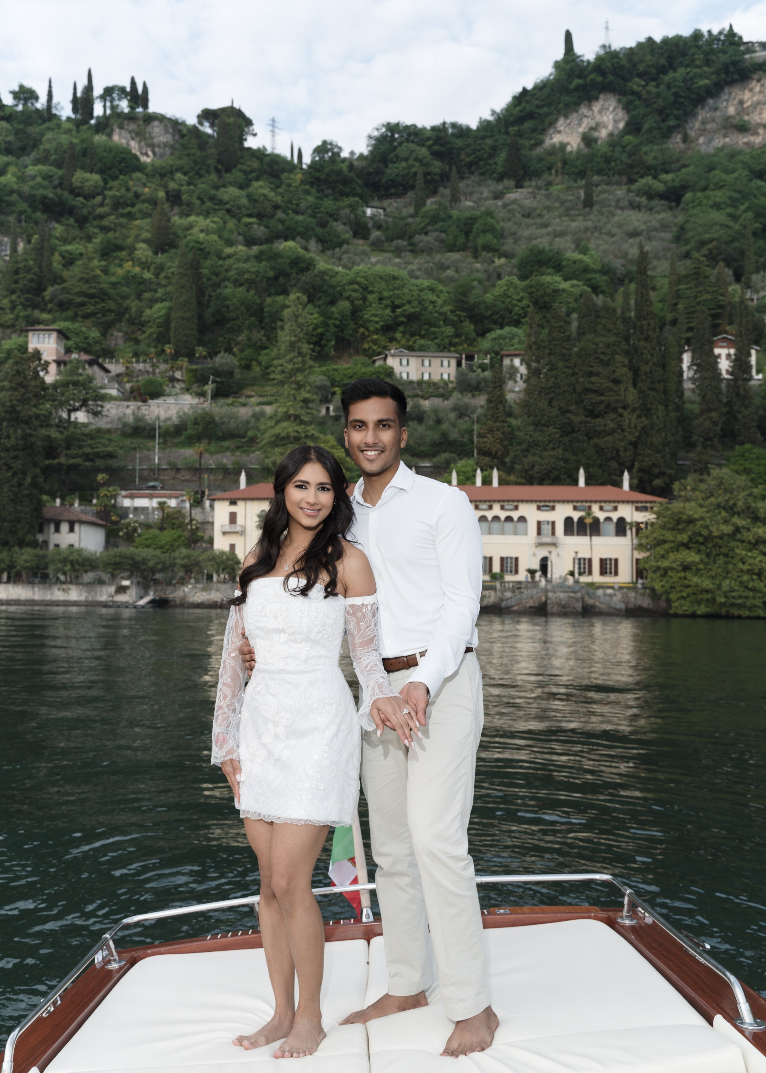 Villa Monastero Secret Proposal. Proposal Photographer in Lake Como