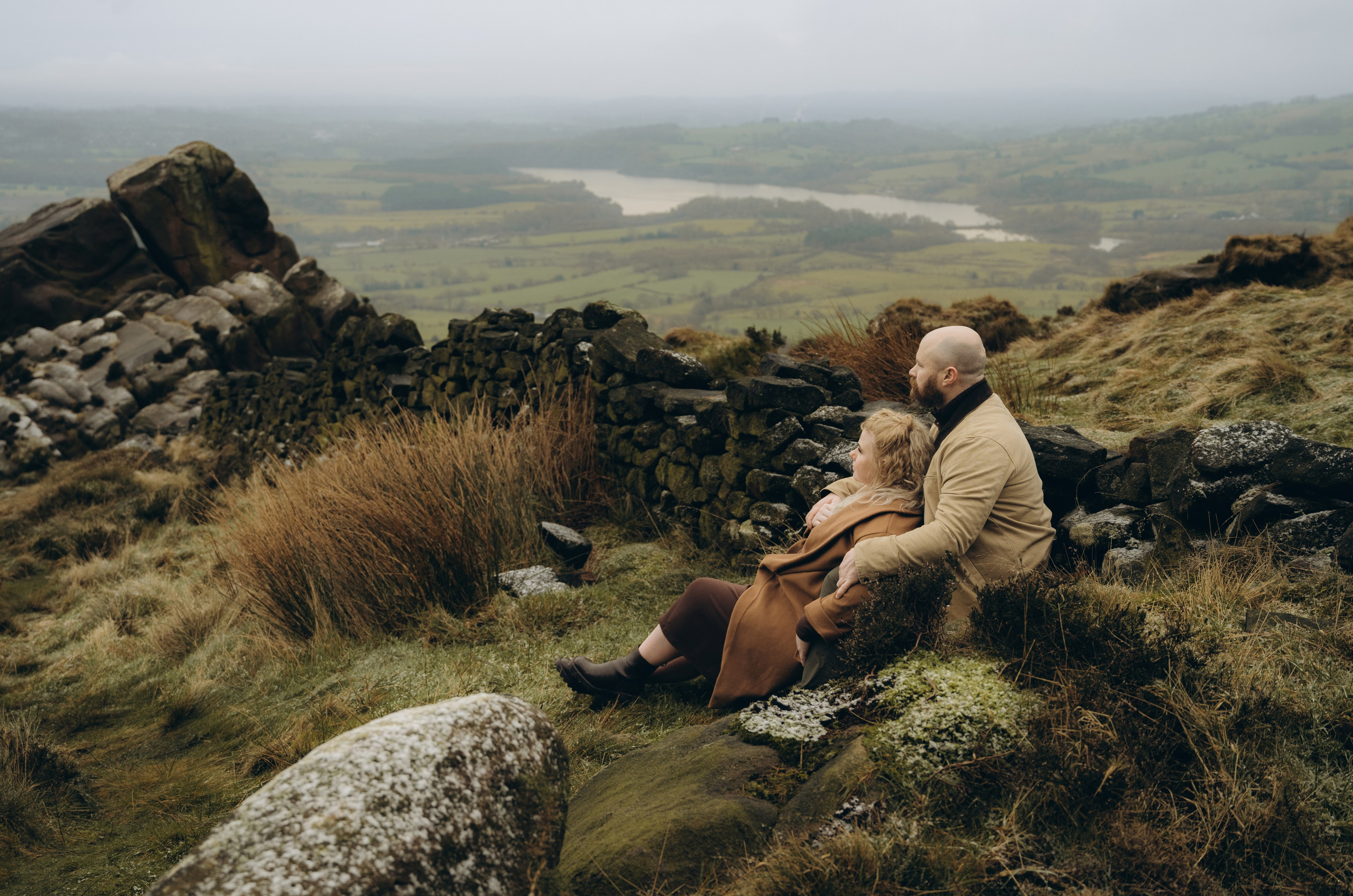 L & C in Peak District. Tania Gandrabur, photographer in West Midlands, England